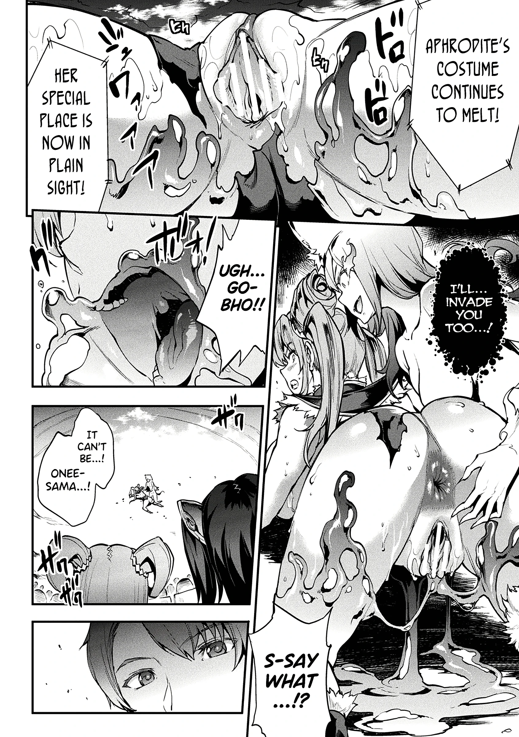 The Beauty and the Beast!? A CatFight! porn comic picture 6