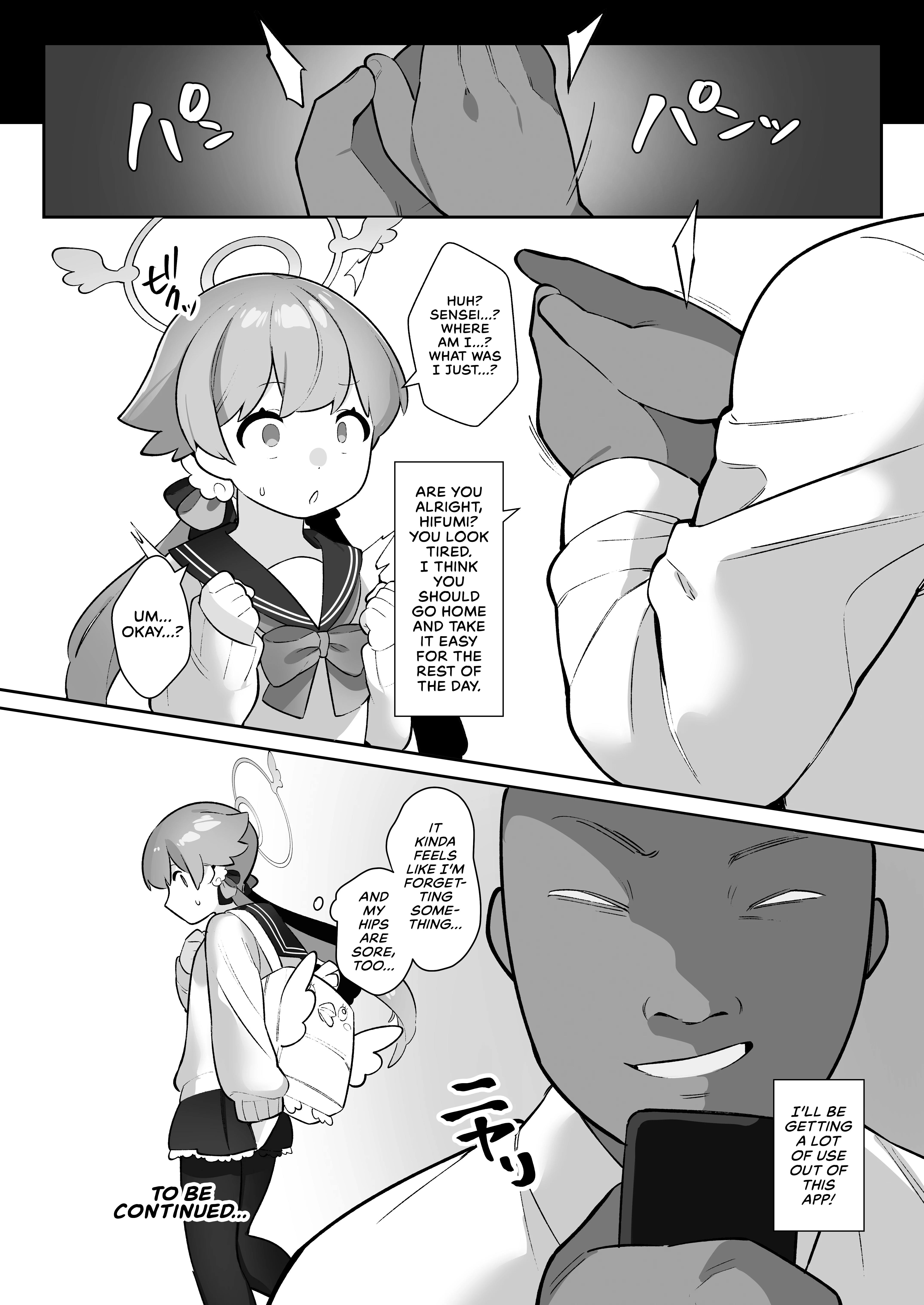 The Blue Archive Mind Control Club porn comic picture 20