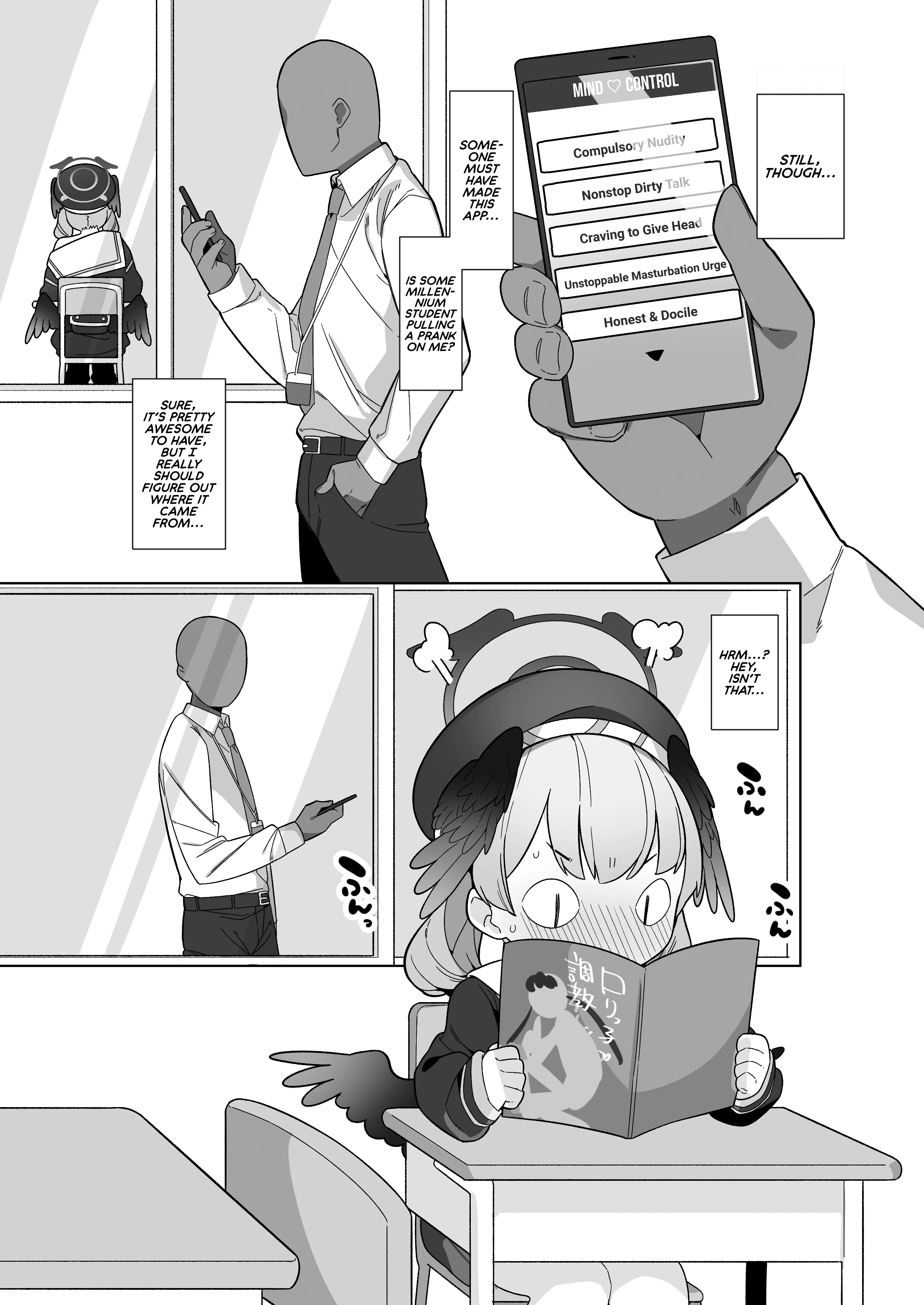 The Blue Archive Mind Control Club porn comic picture 22