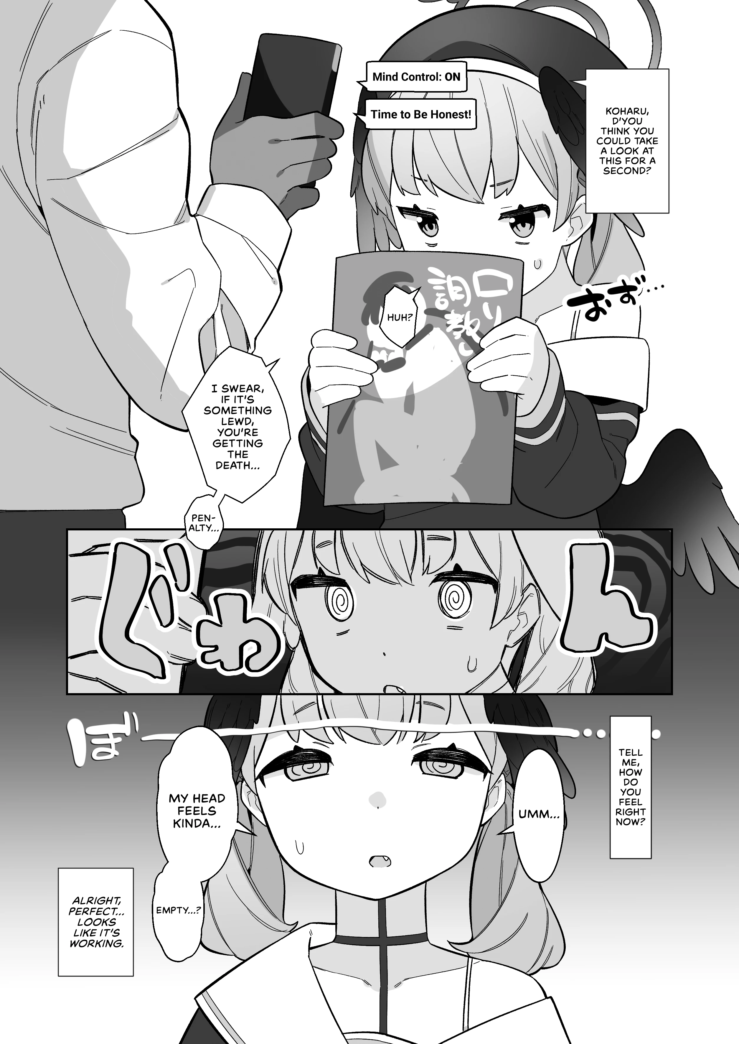 The Blue Archive Mind Control Club porn comic picture 24