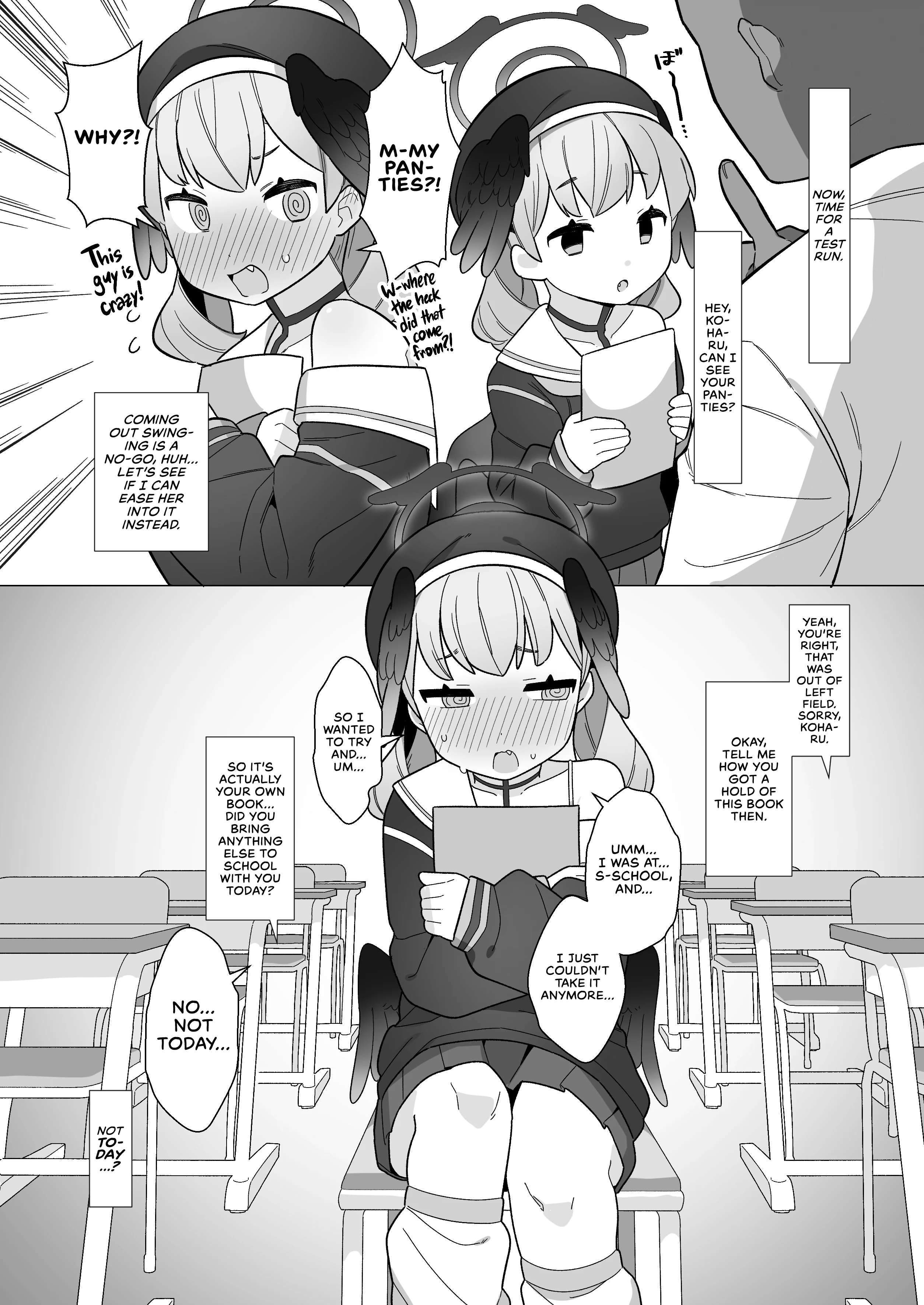 The Blue Archive Mind Control Club porn comic picture 25
