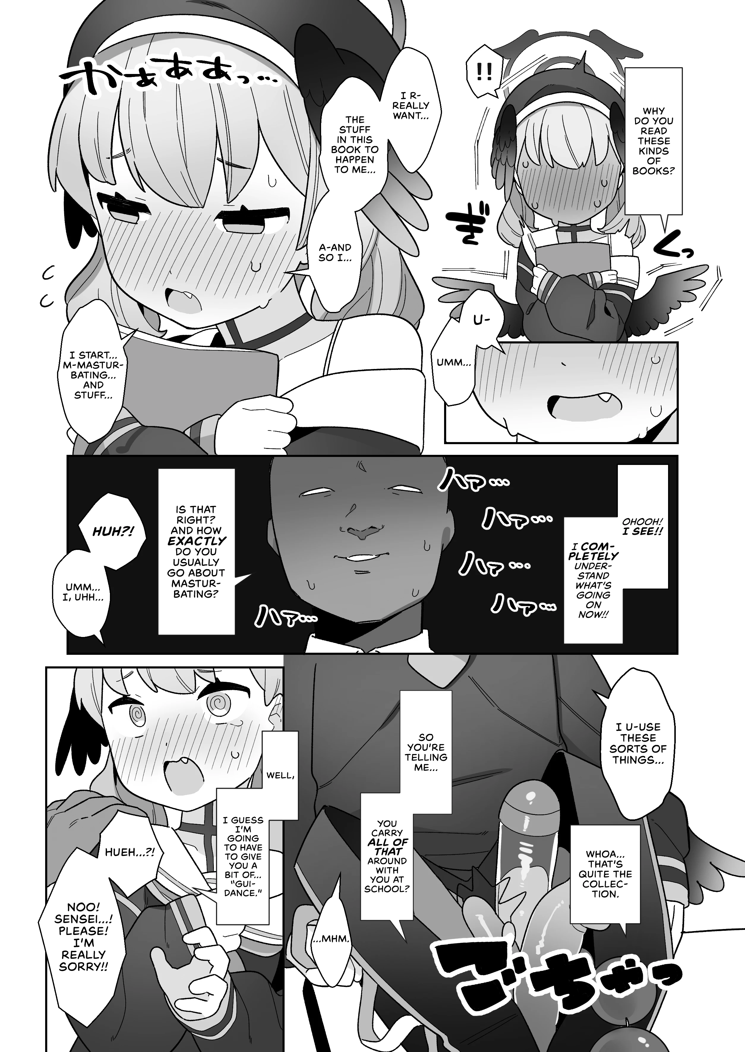 The Blue Archive Mind Control Club porn comic picture 26
