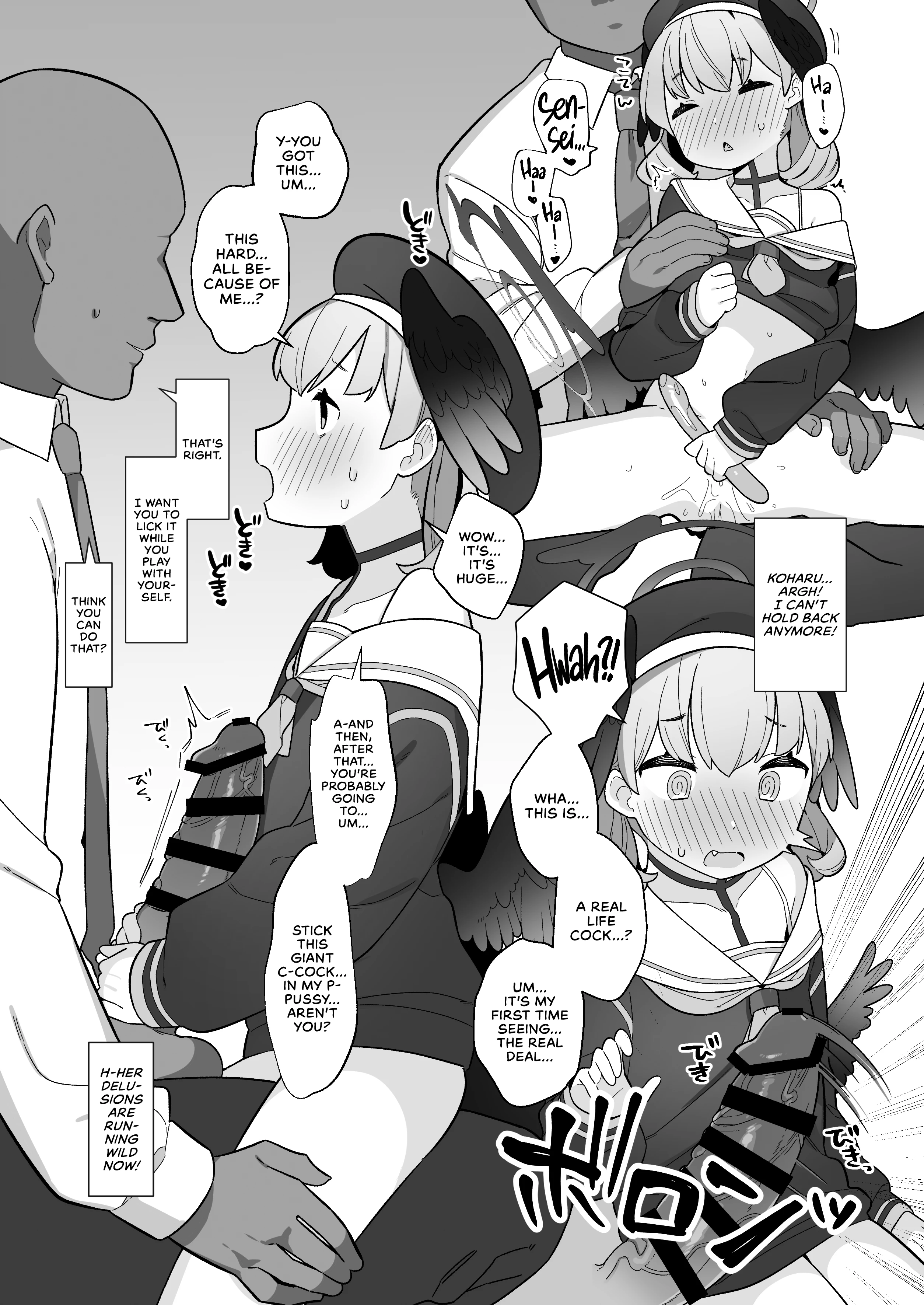 The Blue Archive Mind Control Club porn comic picture 30