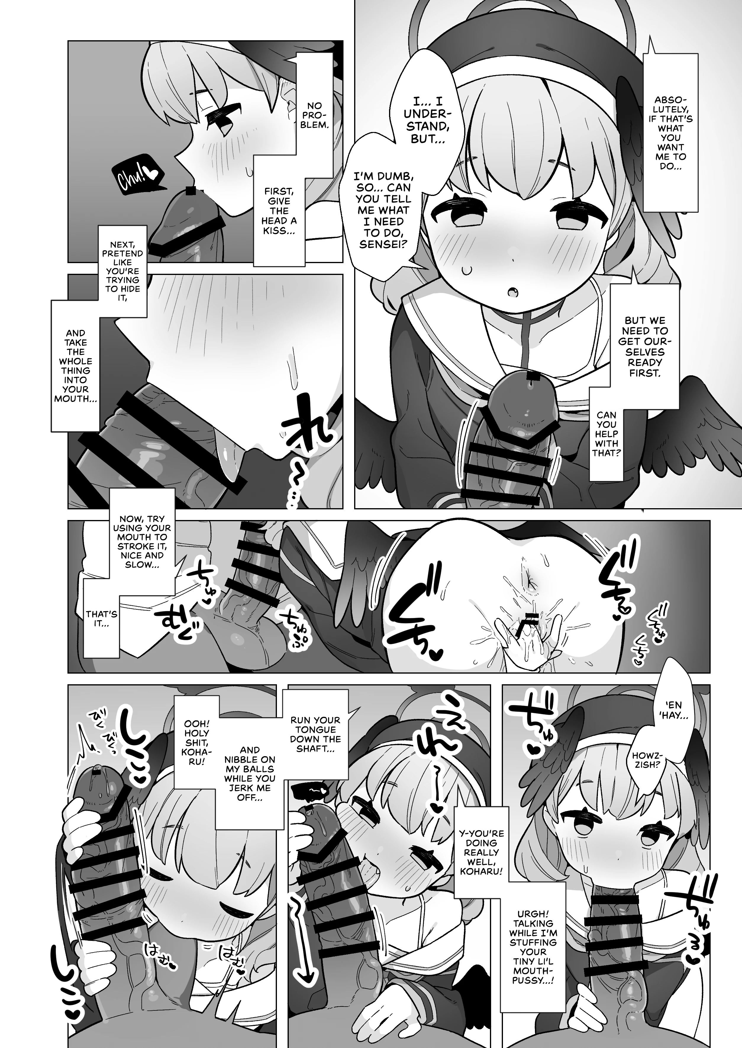 The Blue Archive Mind Control Club porn comic picture 31