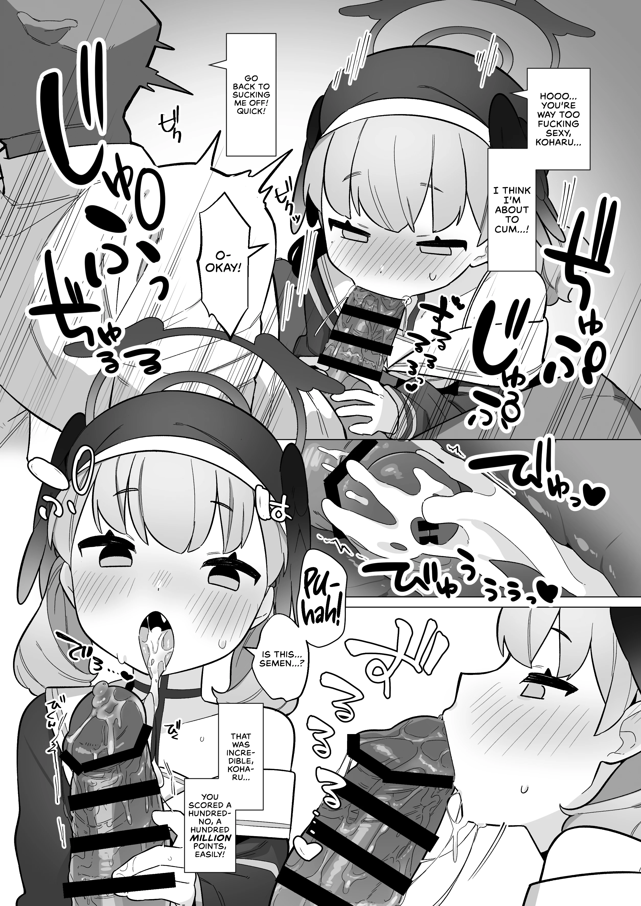 The Blue Archive Mind Control Club porn comic picture 32