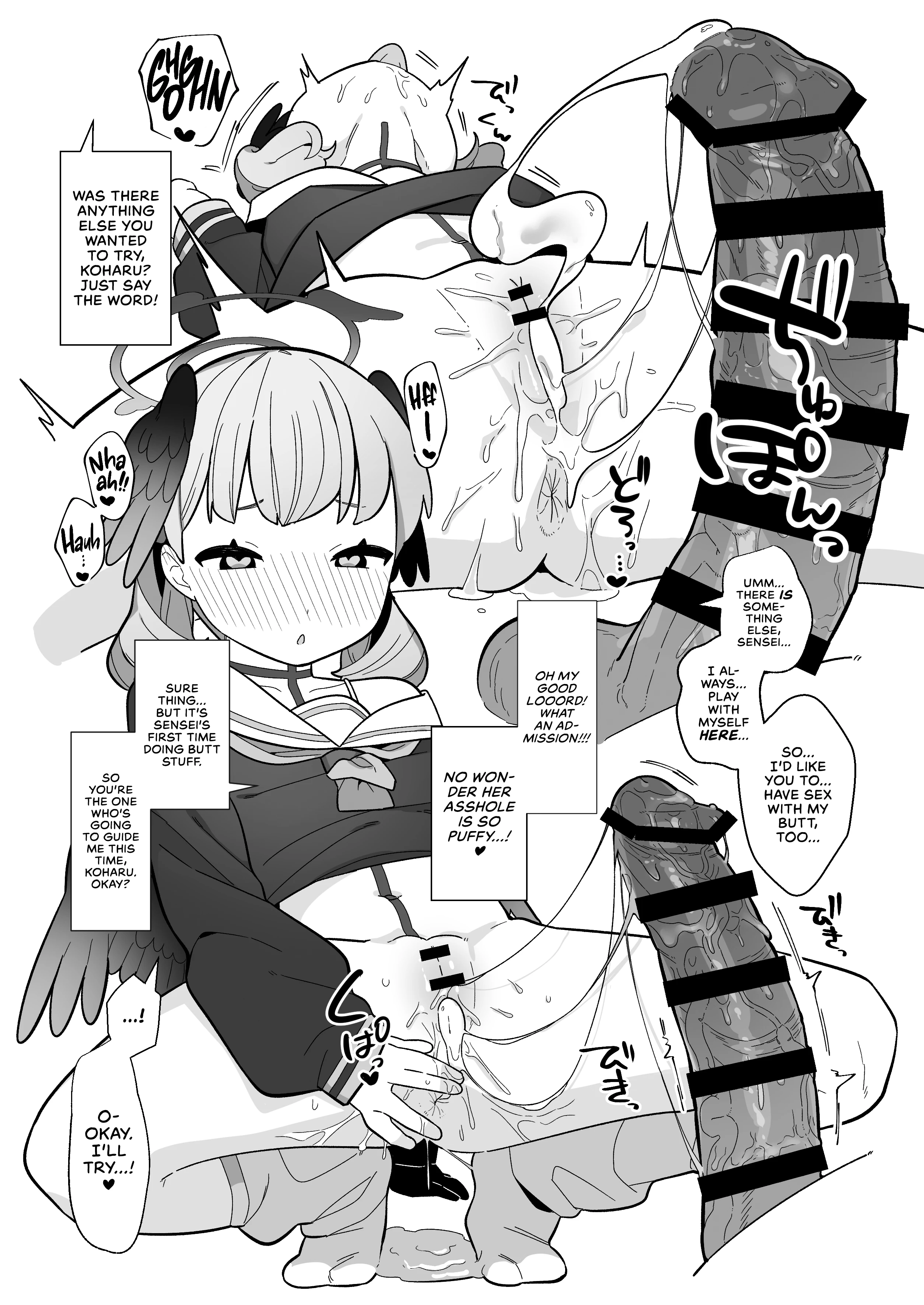 The Blue Archive Mind Control Club porn comic picture 38