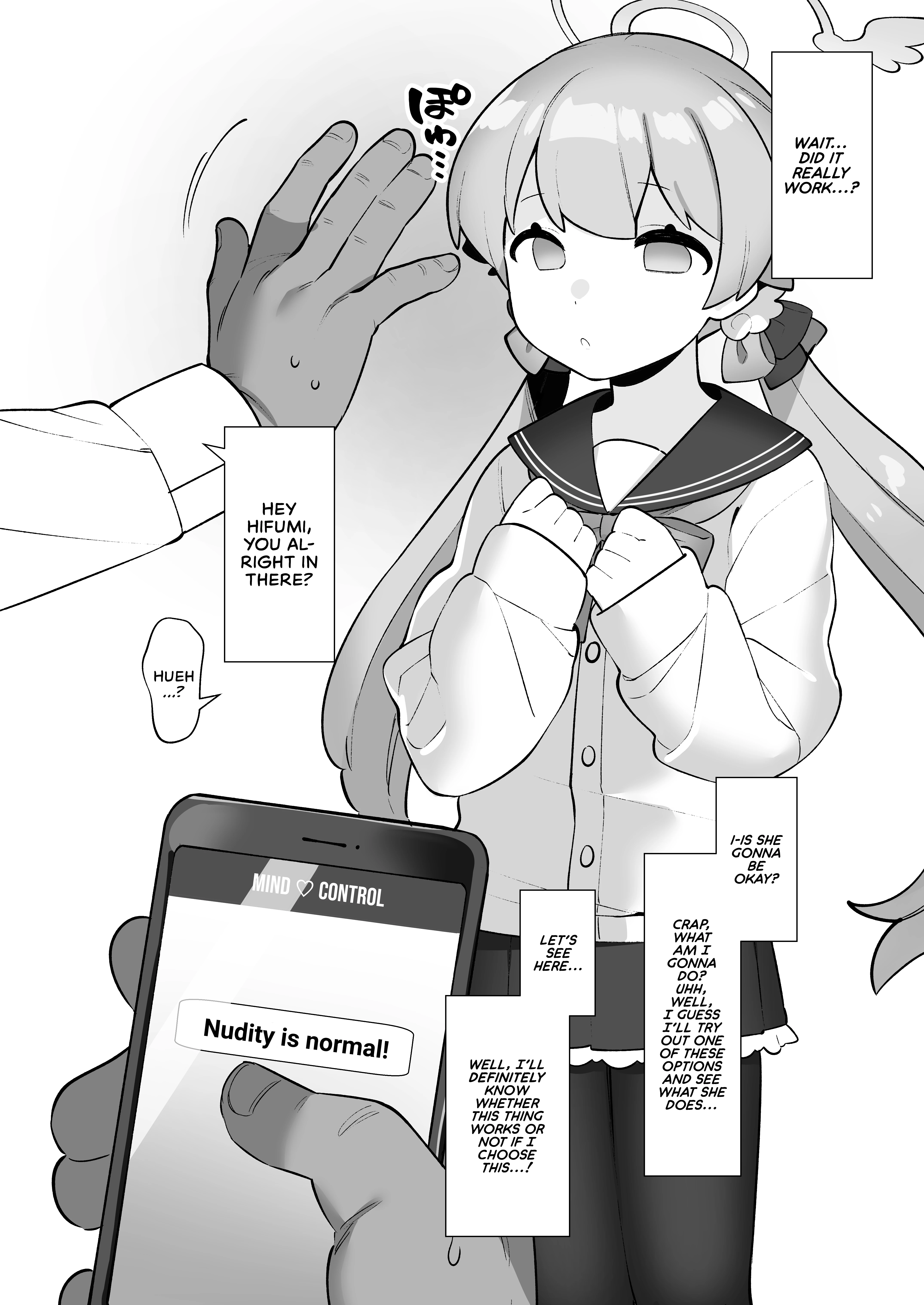 The Blue Archive Mind Control Club porn comic picture 4