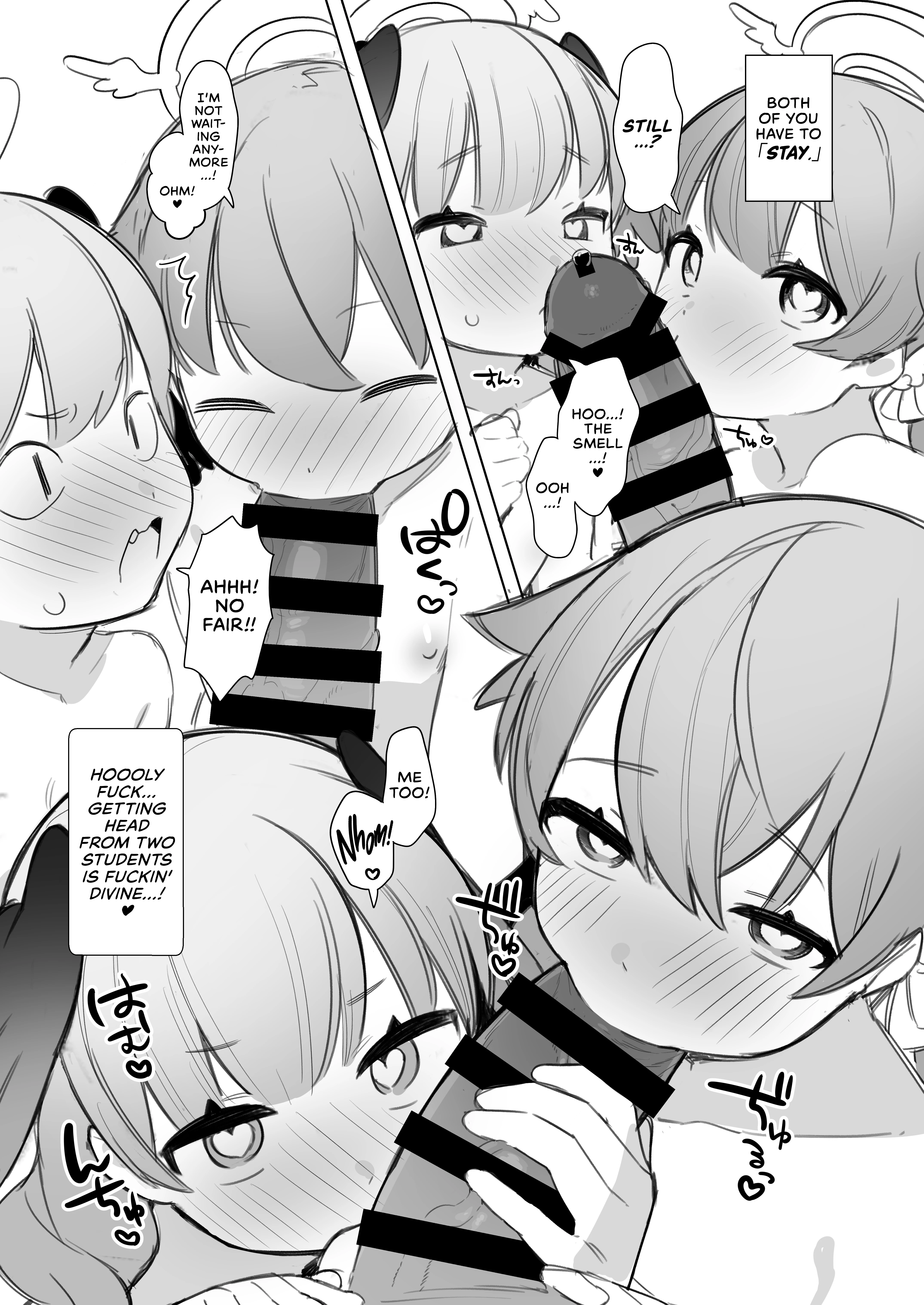 The Blue Archive Mind Control Club porn comic picture 45
