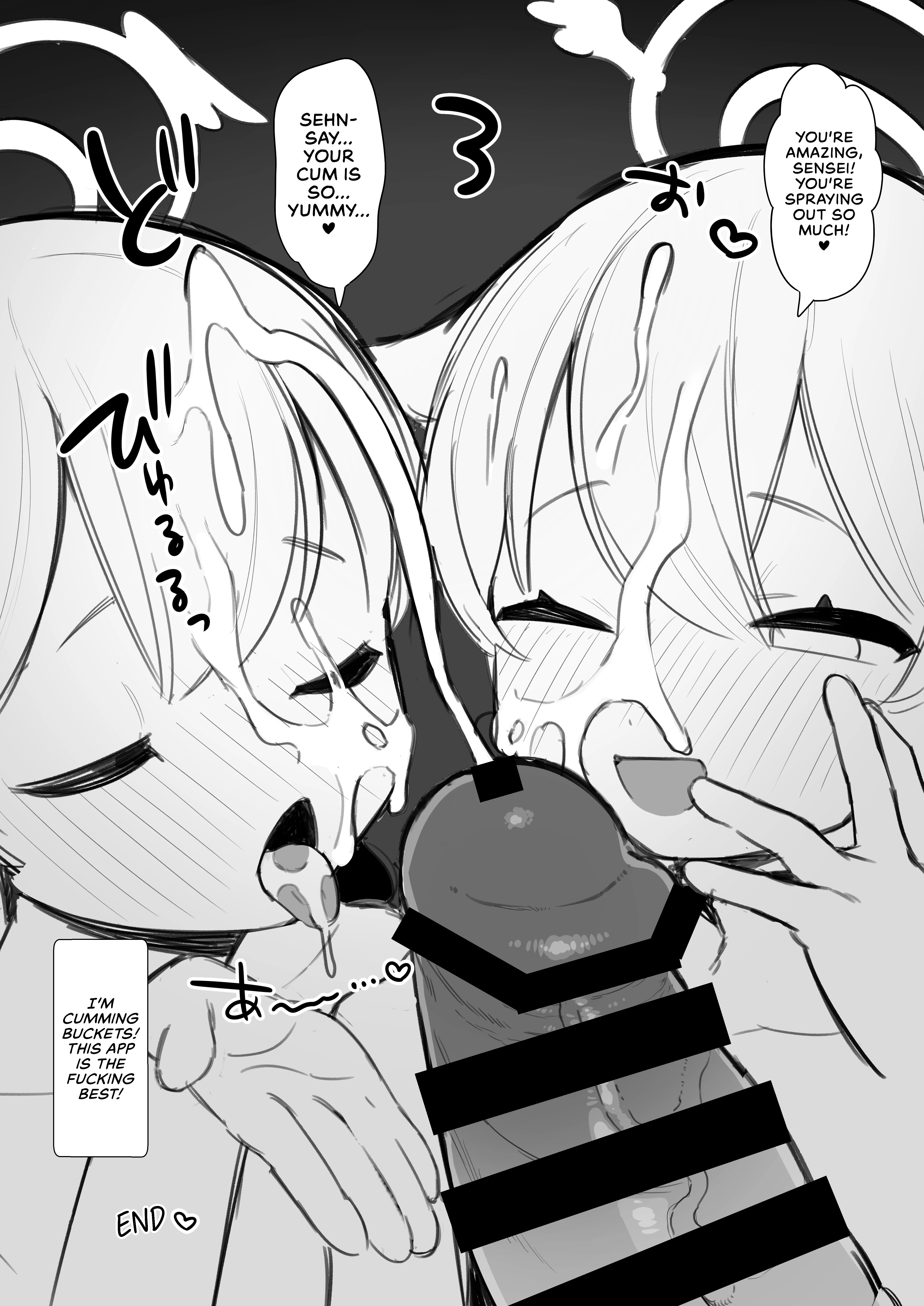 The Blue Archive Mind Control Club porn comic picture 47