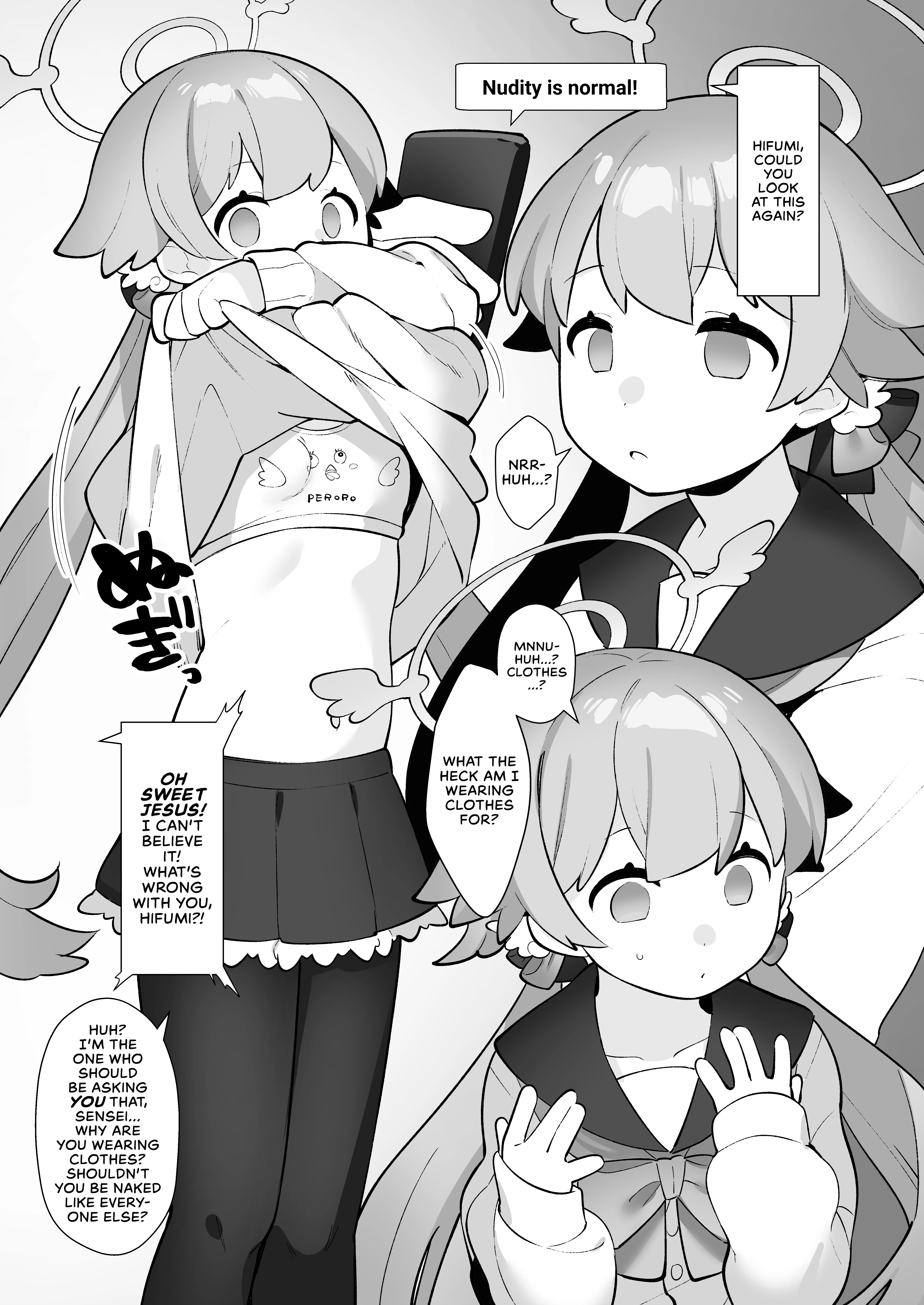 The Blue Archive Mind Control Club porn comic picture 5
