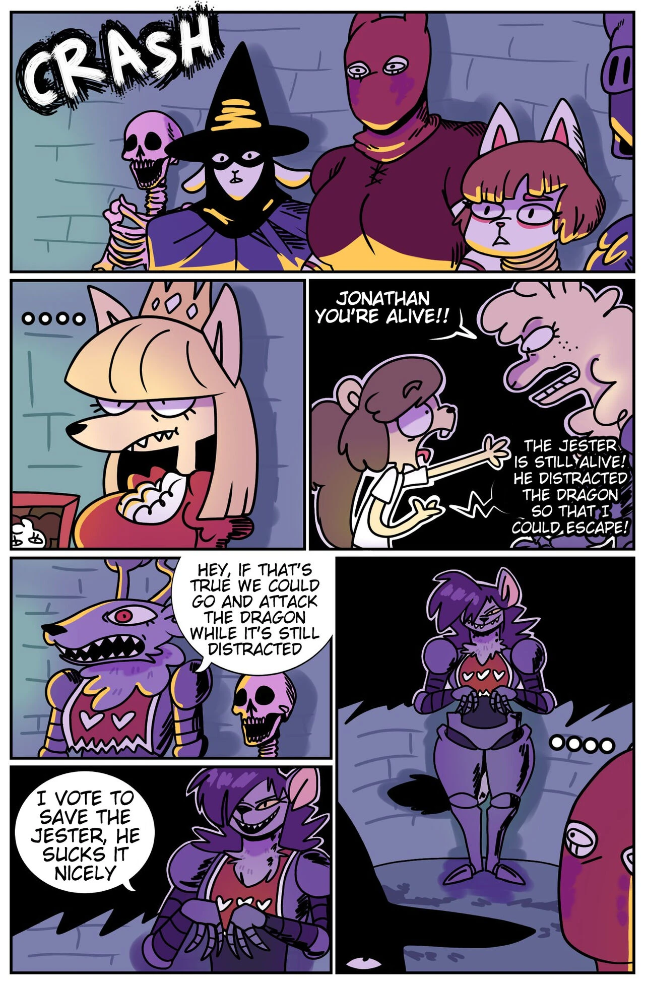 The Buffoon porn comic picture 18
