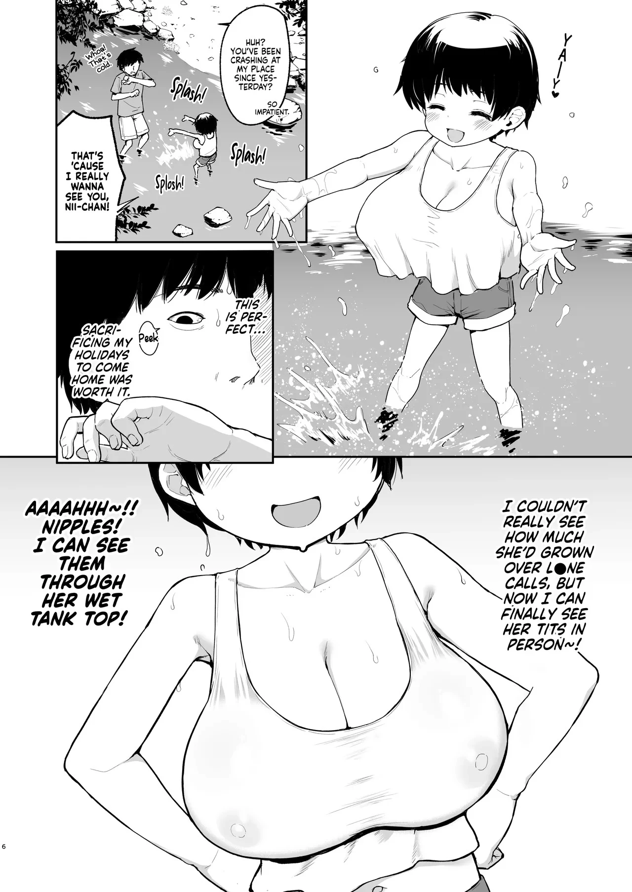 The Busty Ikumi-chan Who Believes Everything I Say porn comic picture 3