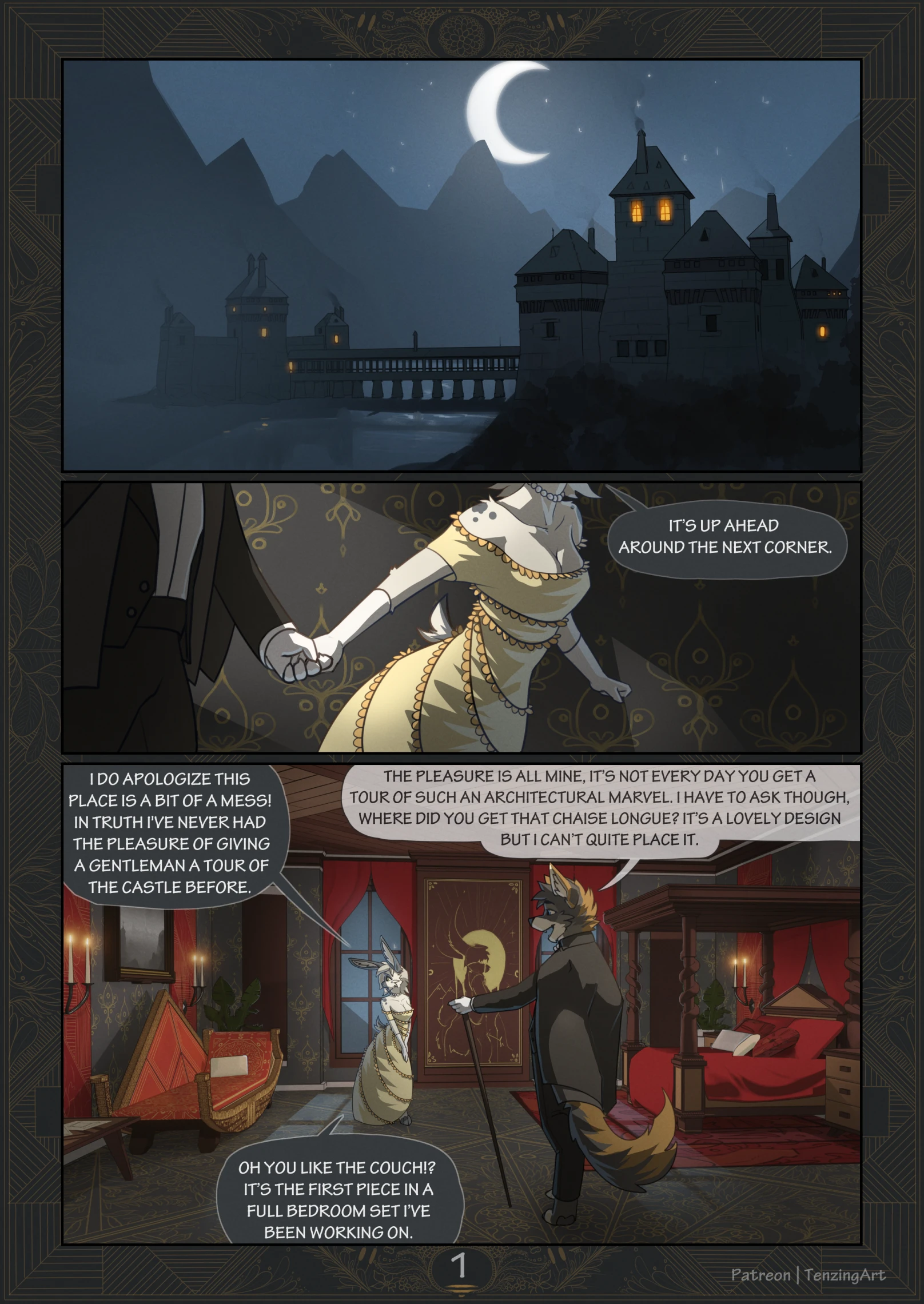 The Castle porn comic picture 1
