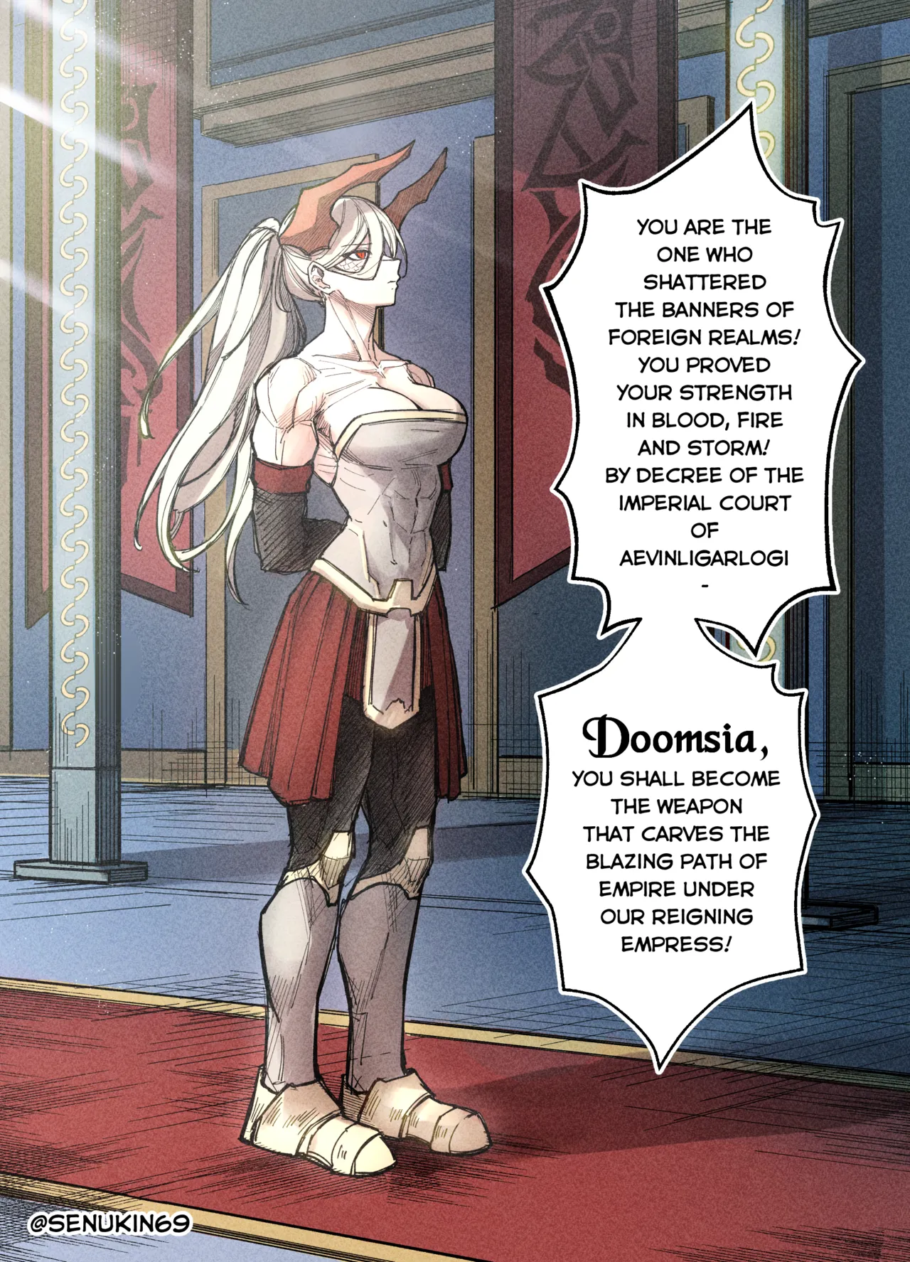 The Cleric and The Horned Warrior - Doomsia's Healing Sessions porn comic picture 16