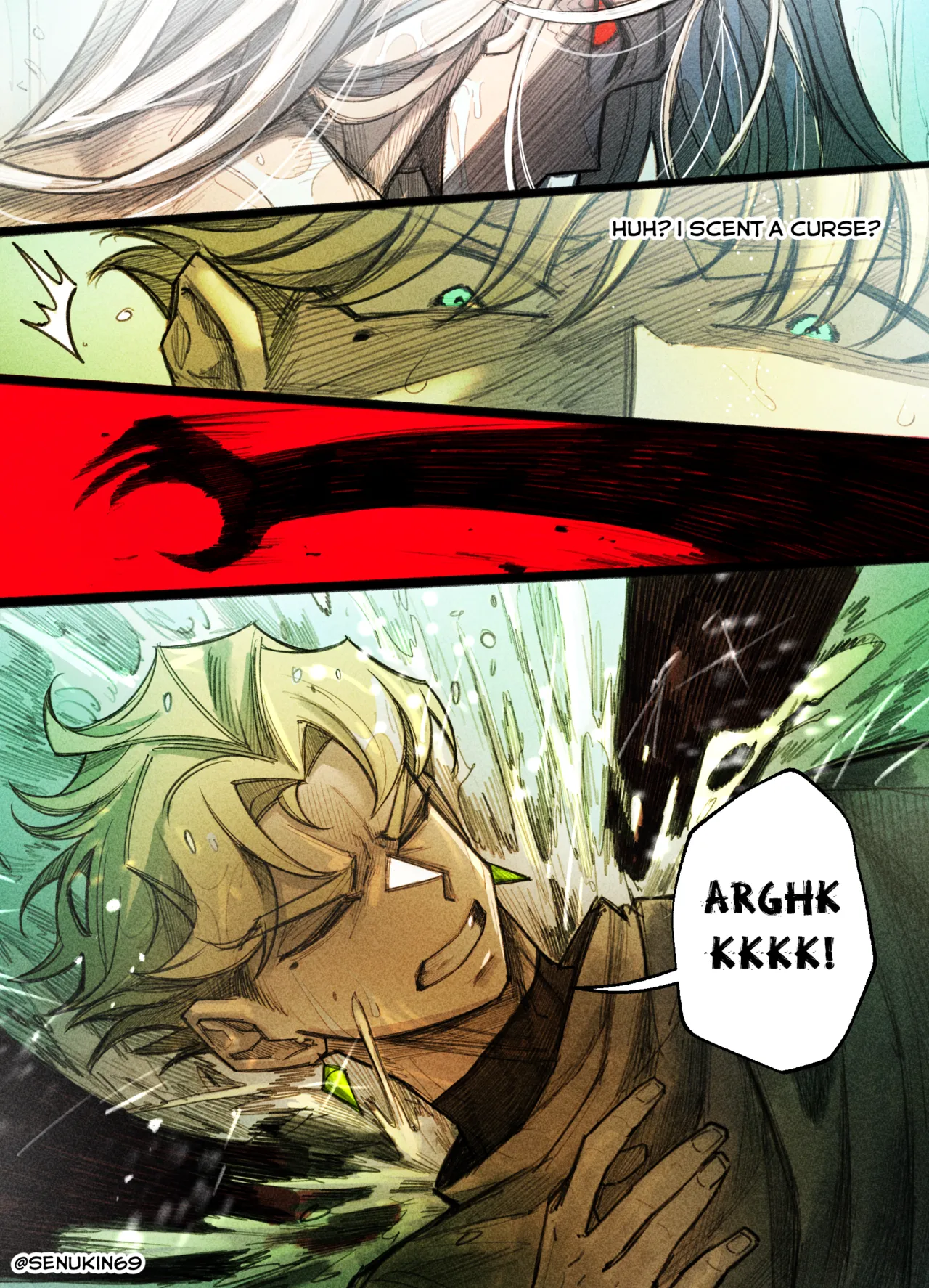 The Cleric and The Horned Warrior - Doomsia's Healing Sessions porn comic picture 26