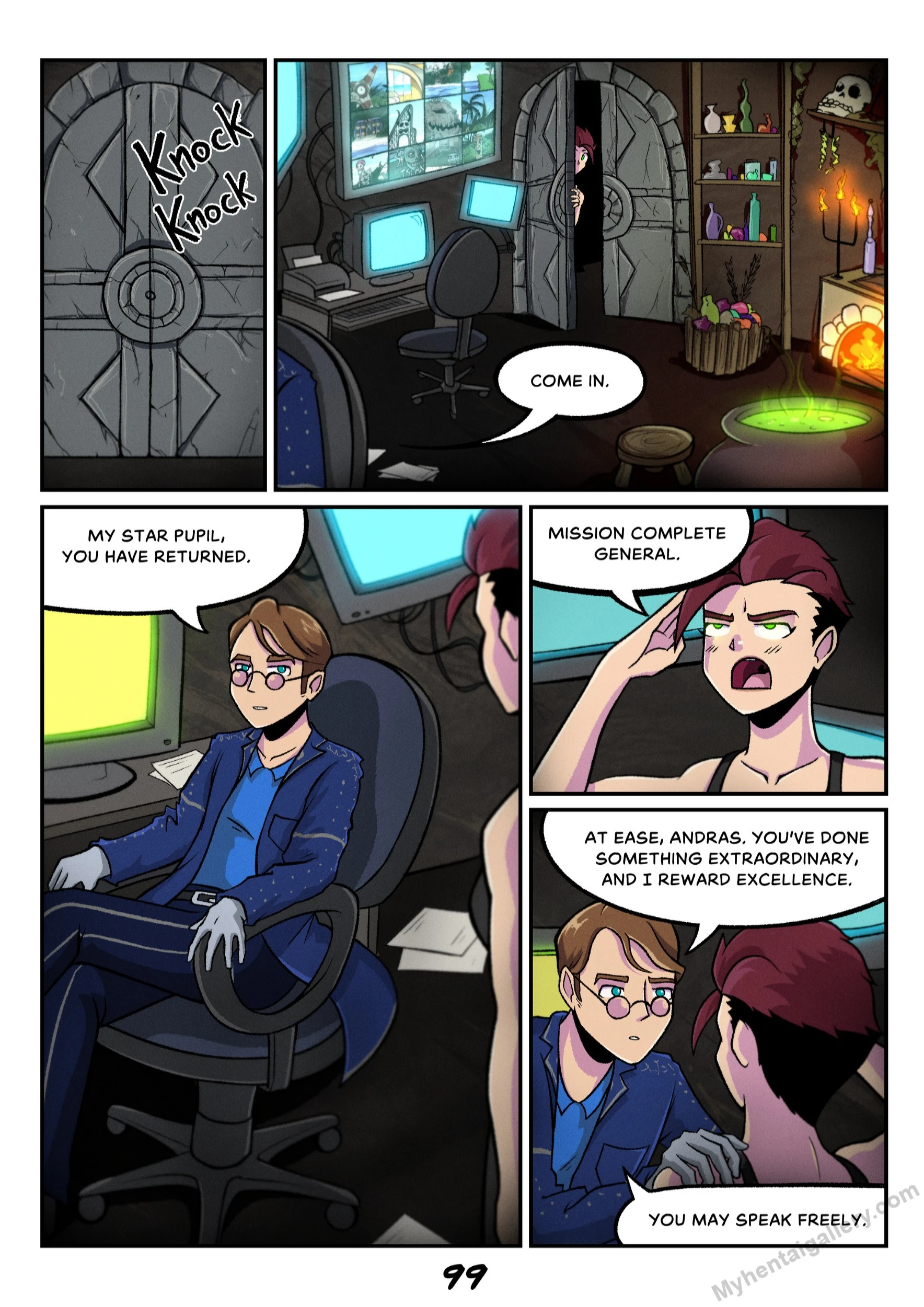 The Curse Of Spooky Island porn comic picture 100