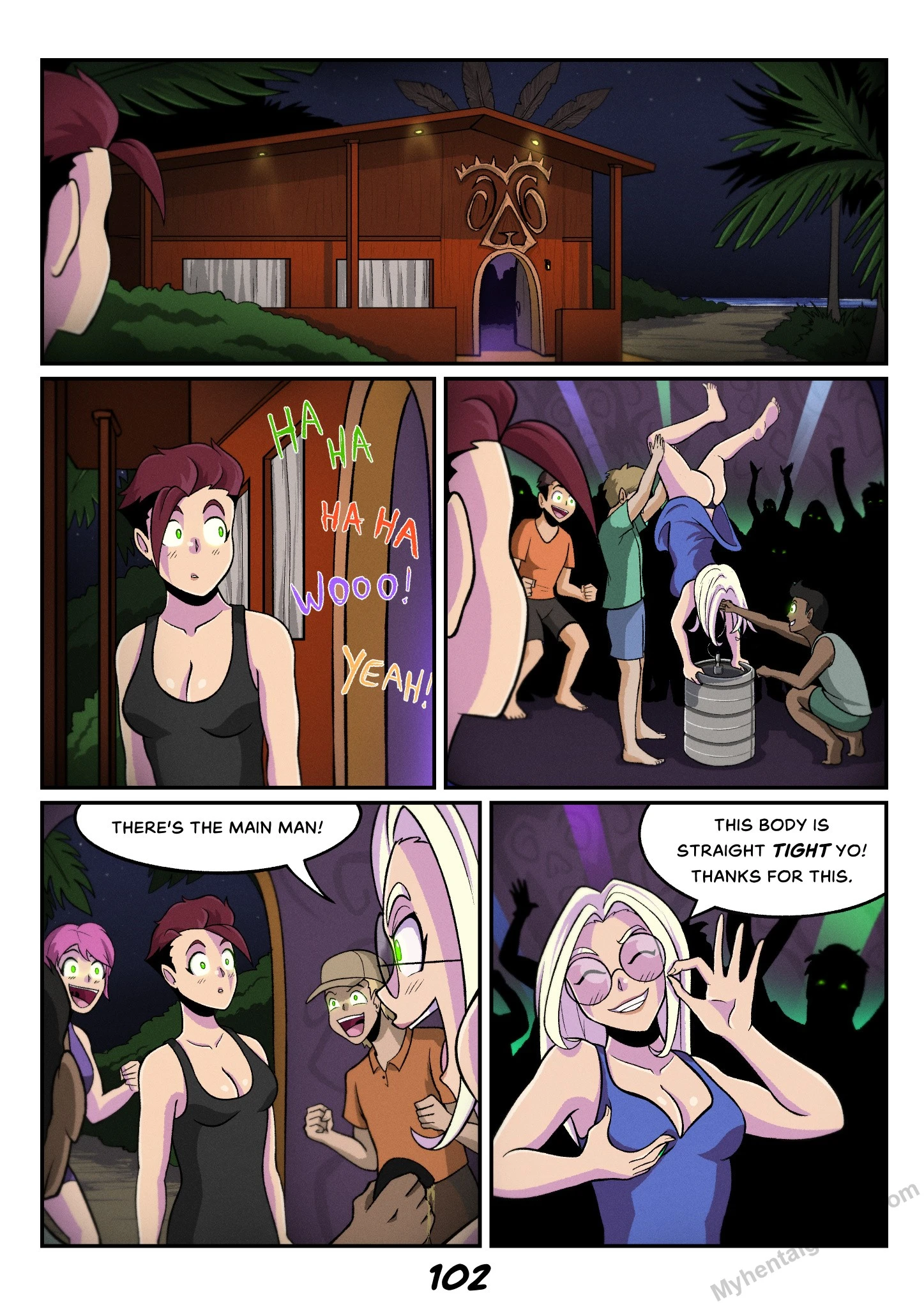 The Curse Of Spooky Island porn comic picture 103