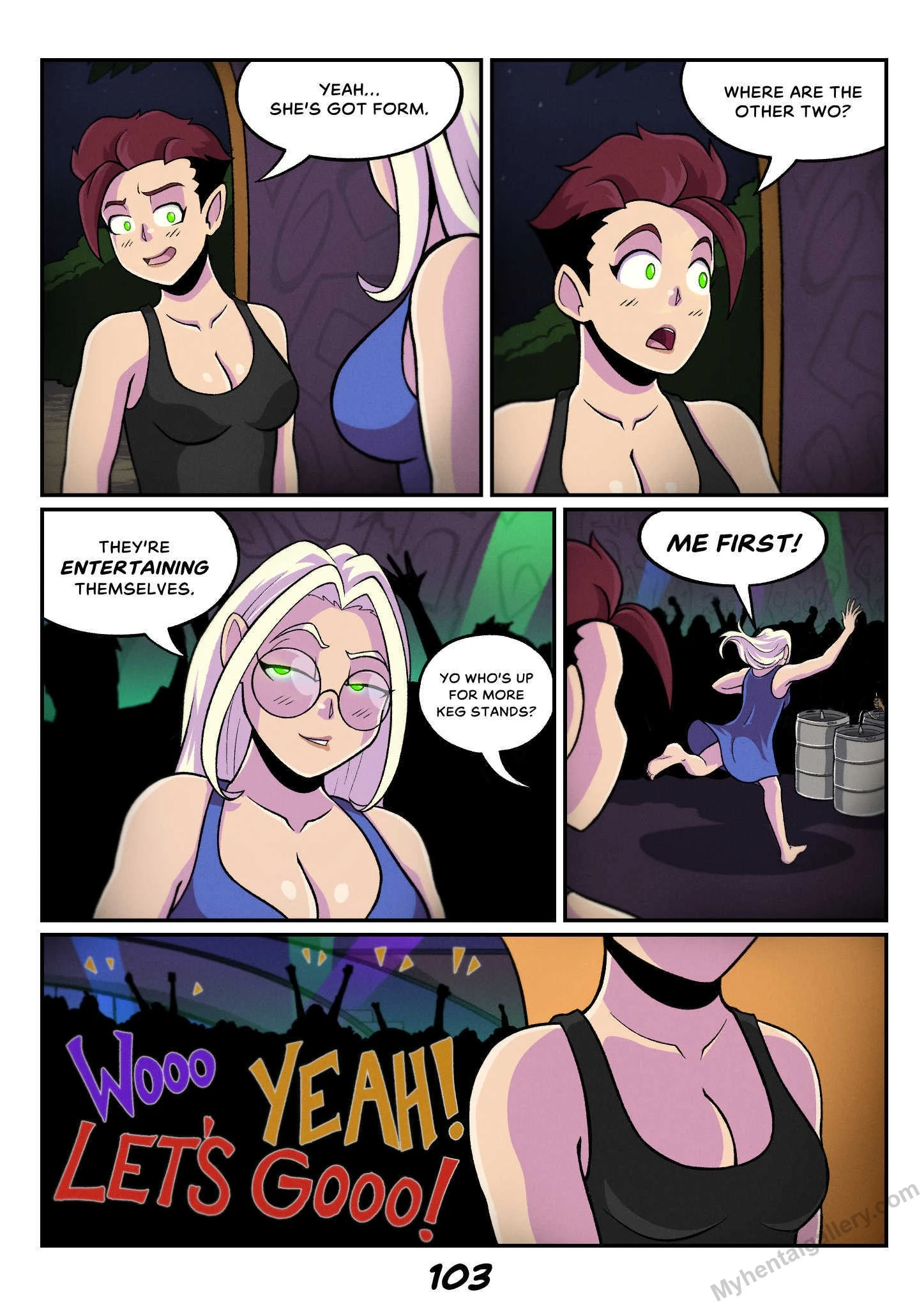 The Curse Of Spooky Island porn comic picture 104