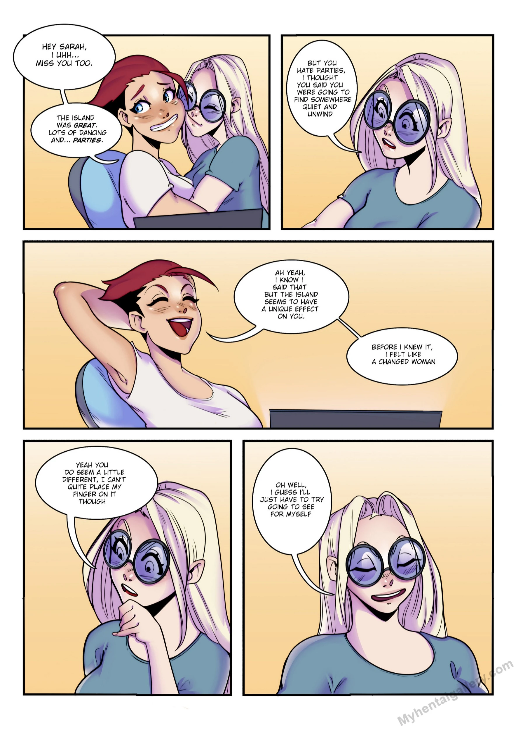 The Curse Of Spooky Island porn comic picture 2
