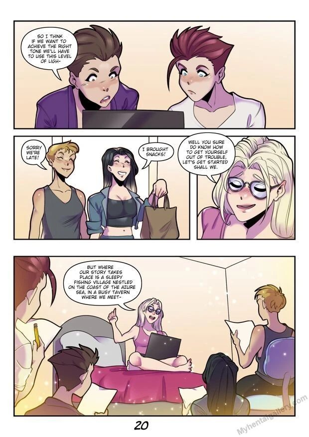The Curse Of Spooky Island porn comic picture 20