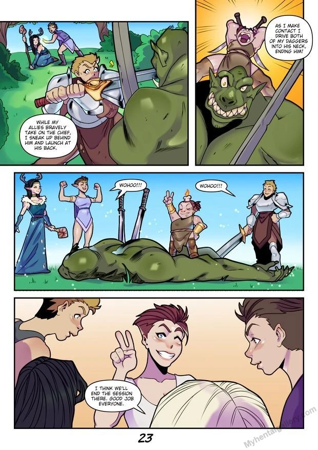 The Curse Of Spooky Island porn comic picture 23