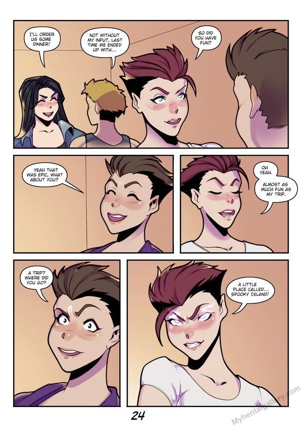The Curse Of Spooky Island porn comic picture 24