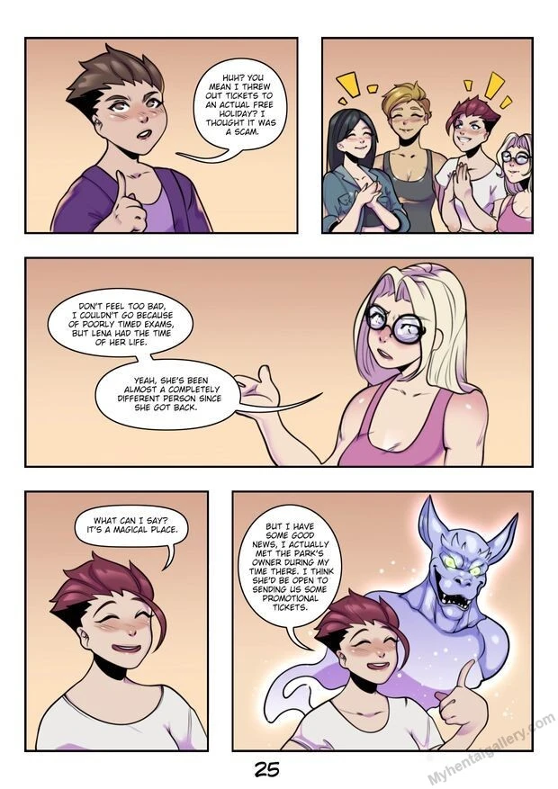The Curse Of Spooky Island porn comic picture 25