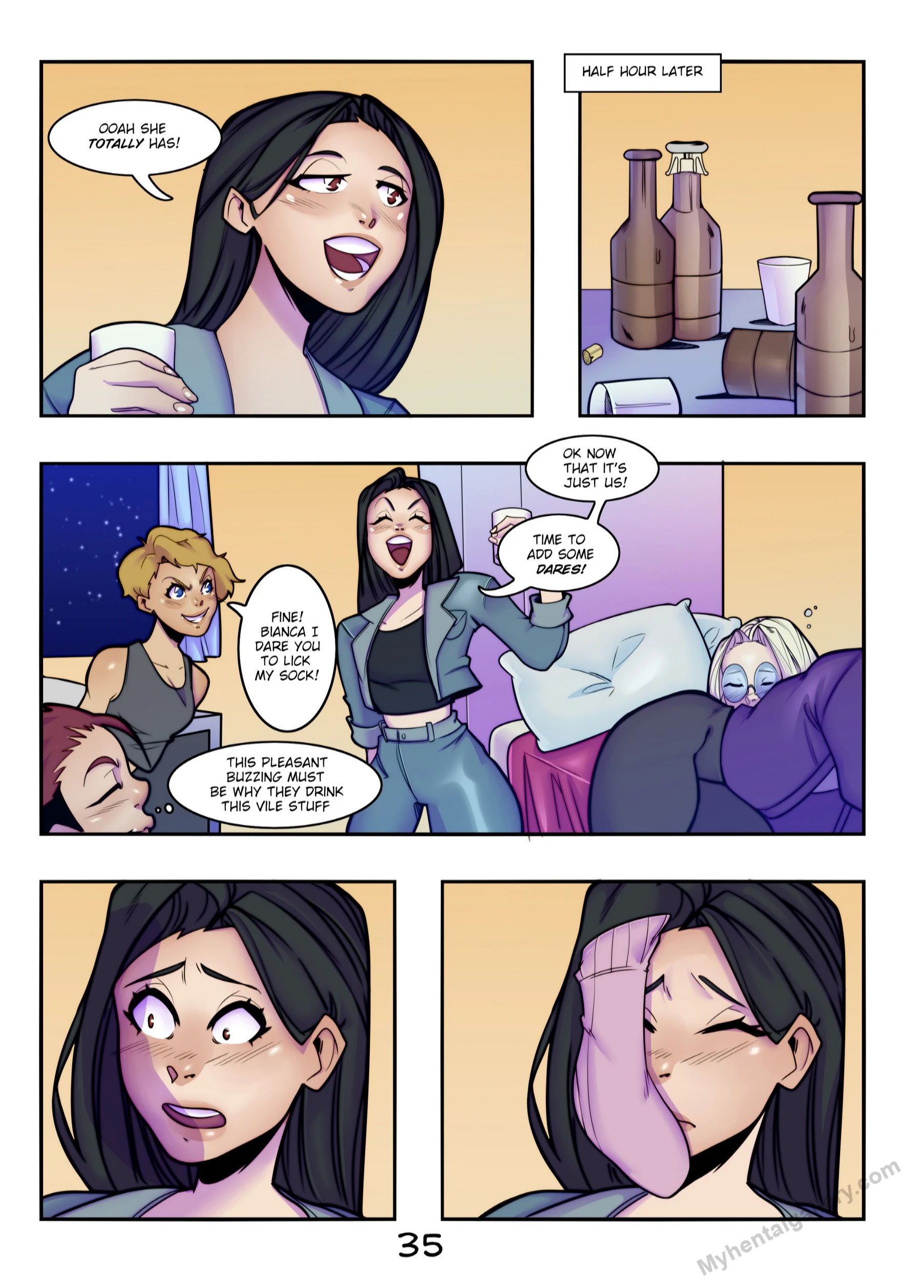 The Curse Of Spooky Island porn comic picture 35