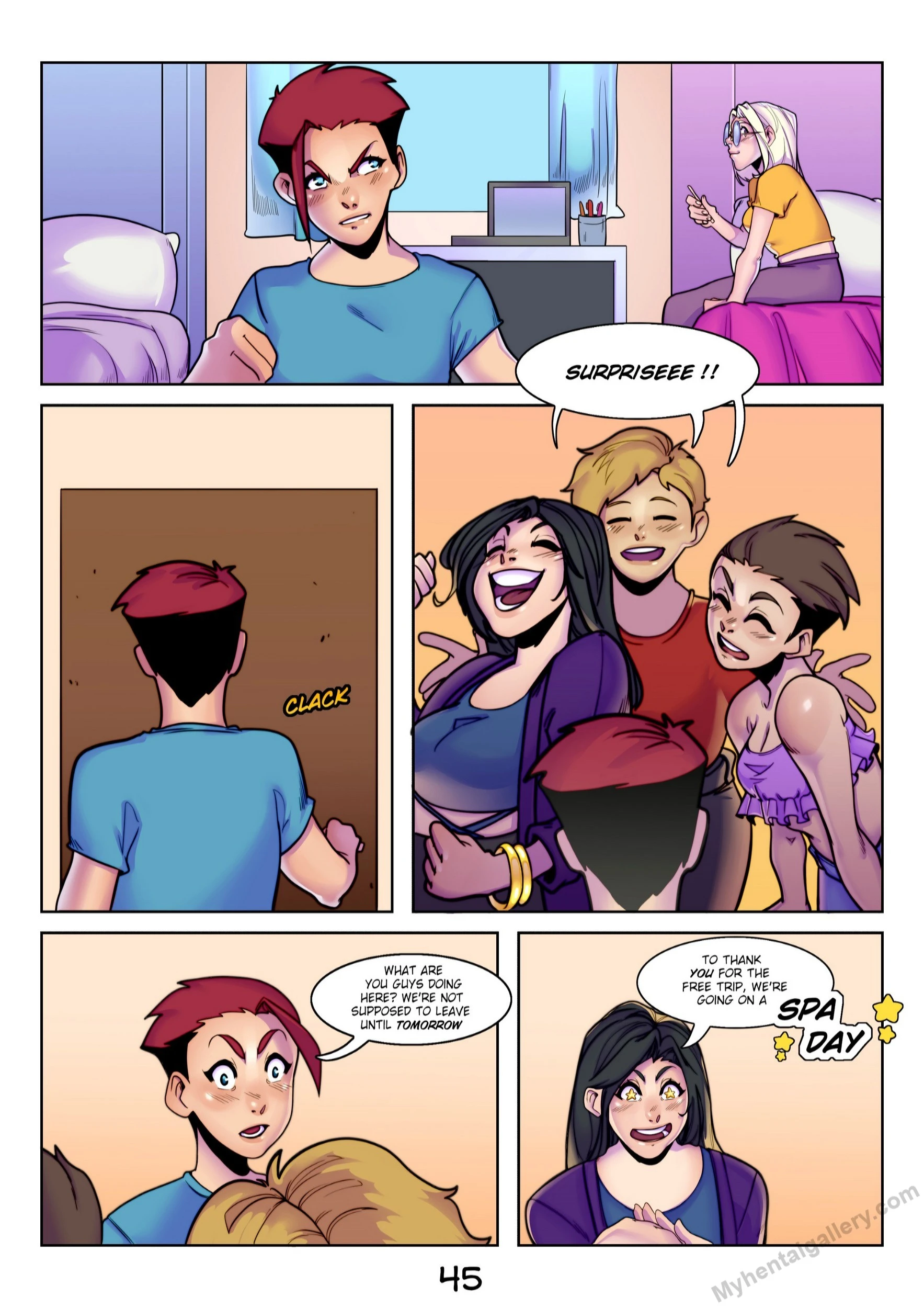 The Curse Of Spooky Island porn comic picture 45