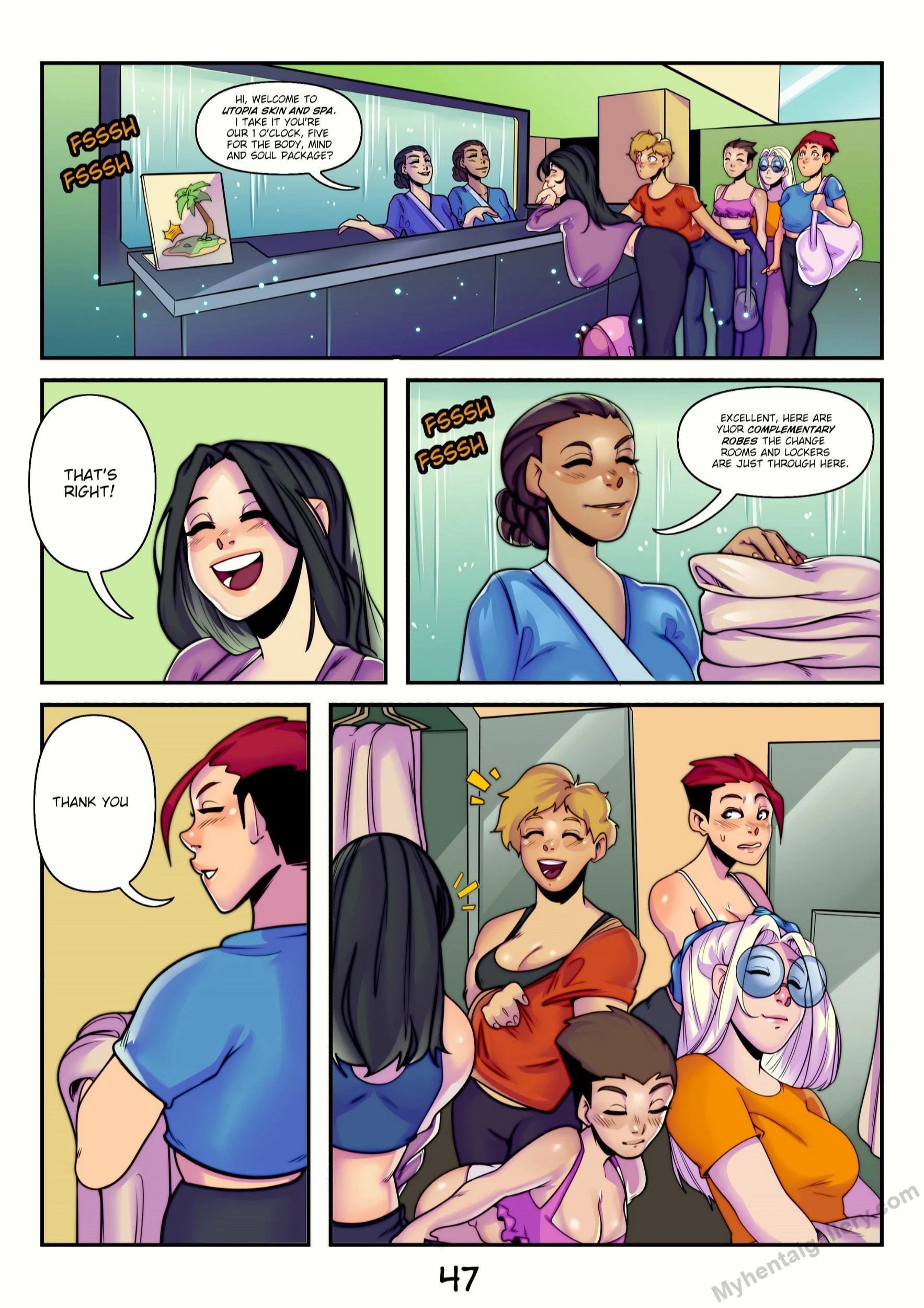 The Curse Of Spooky Island porn comic picture 47