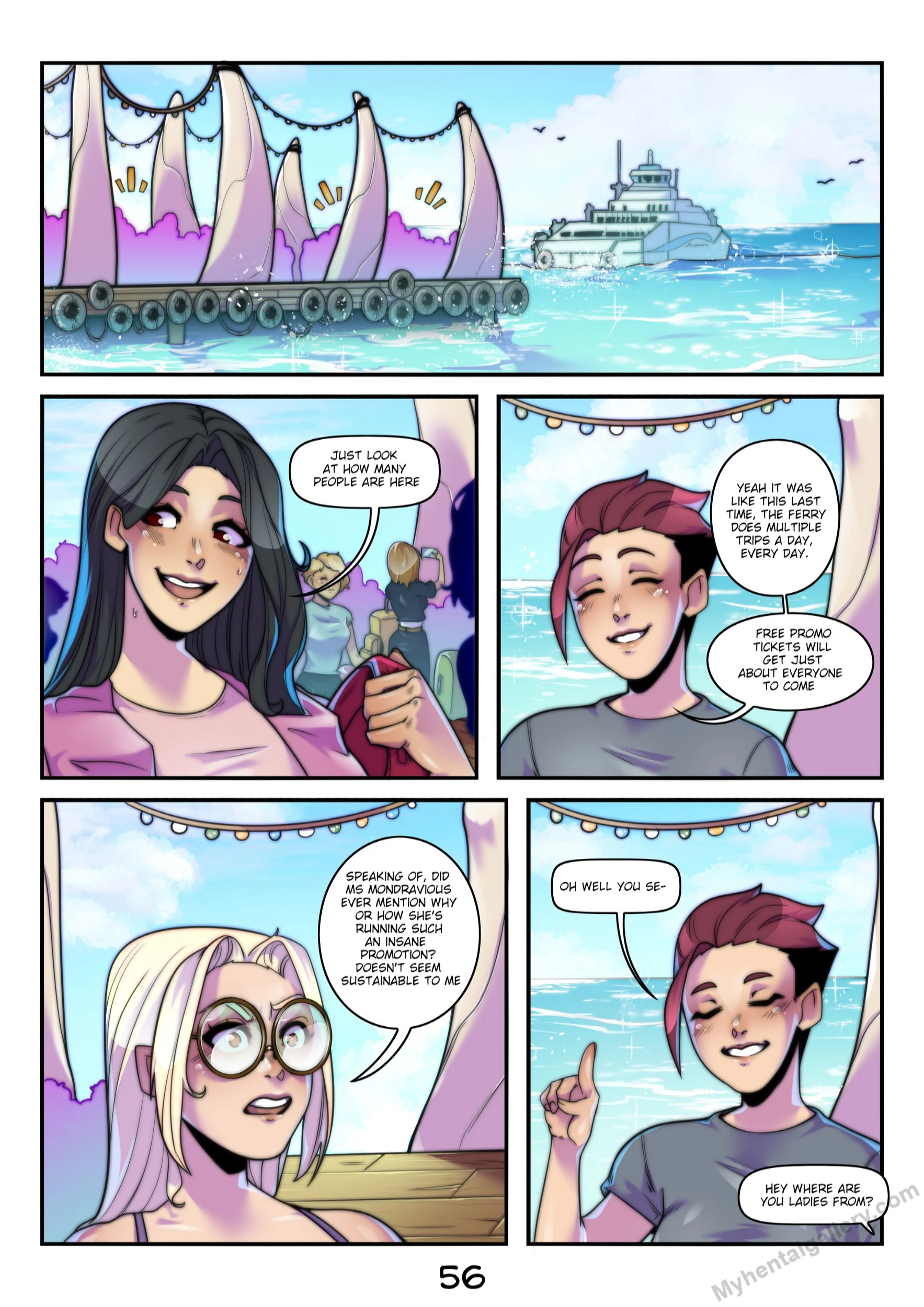 The Curse Of Spooky Island porn comic picture 56