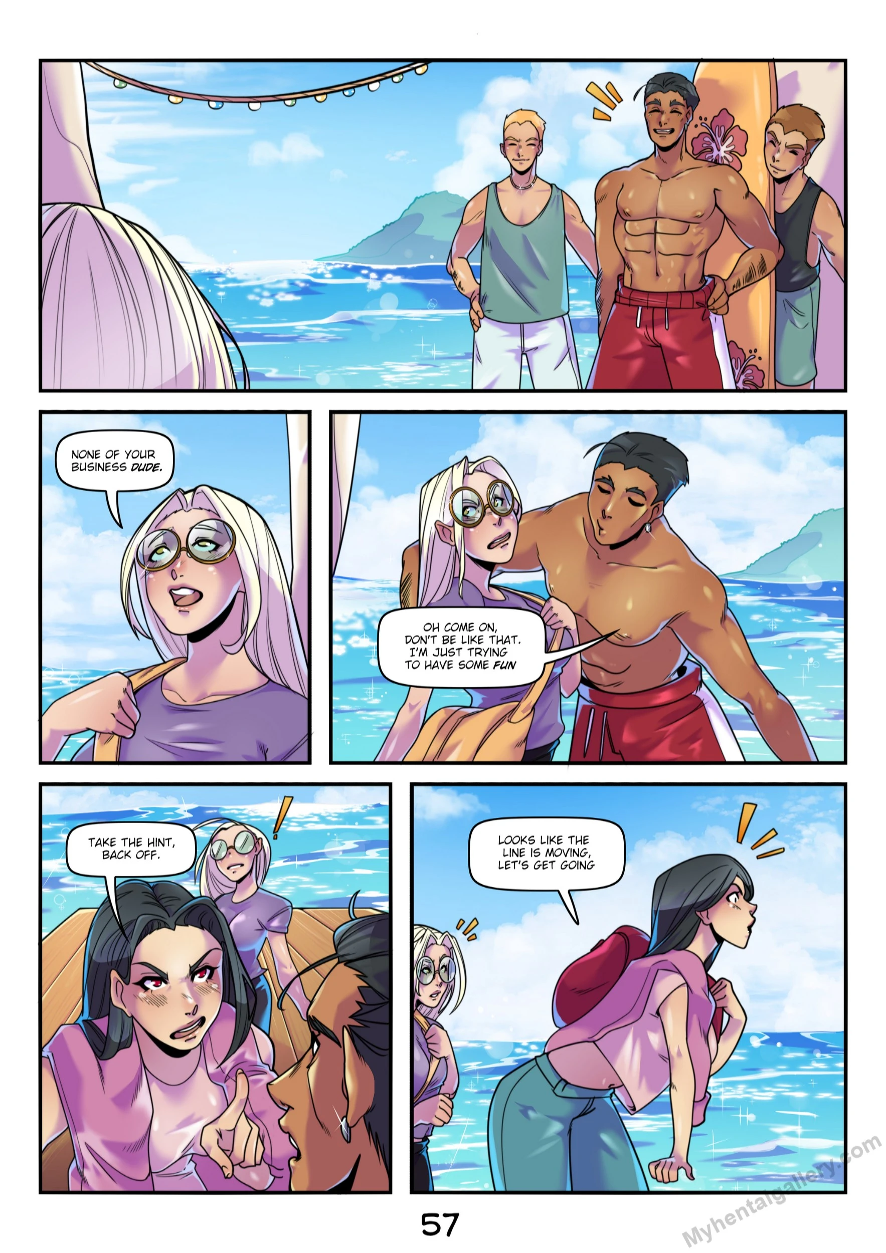 The Curse Of Spooky Island porn comic picture 57