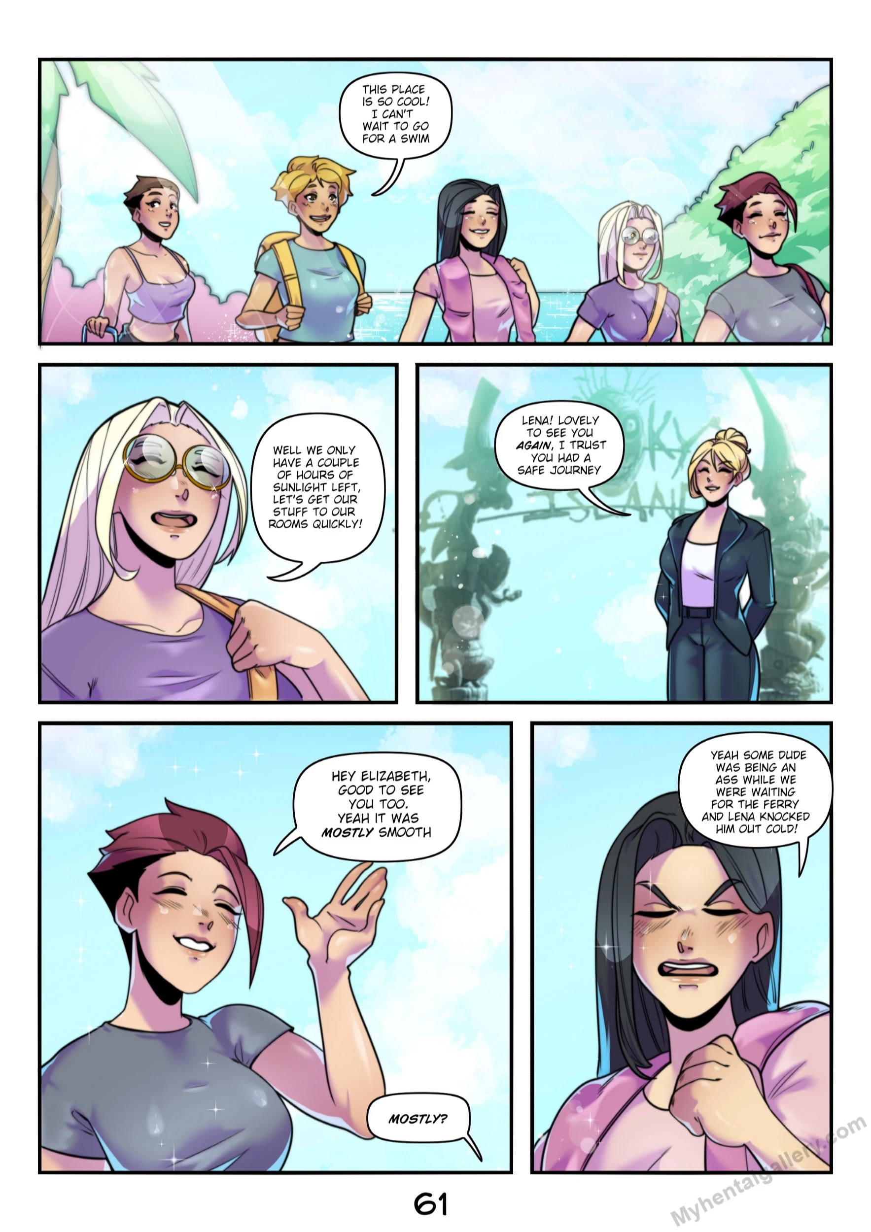 The Curse Of Spooky Island porn comic picture 61