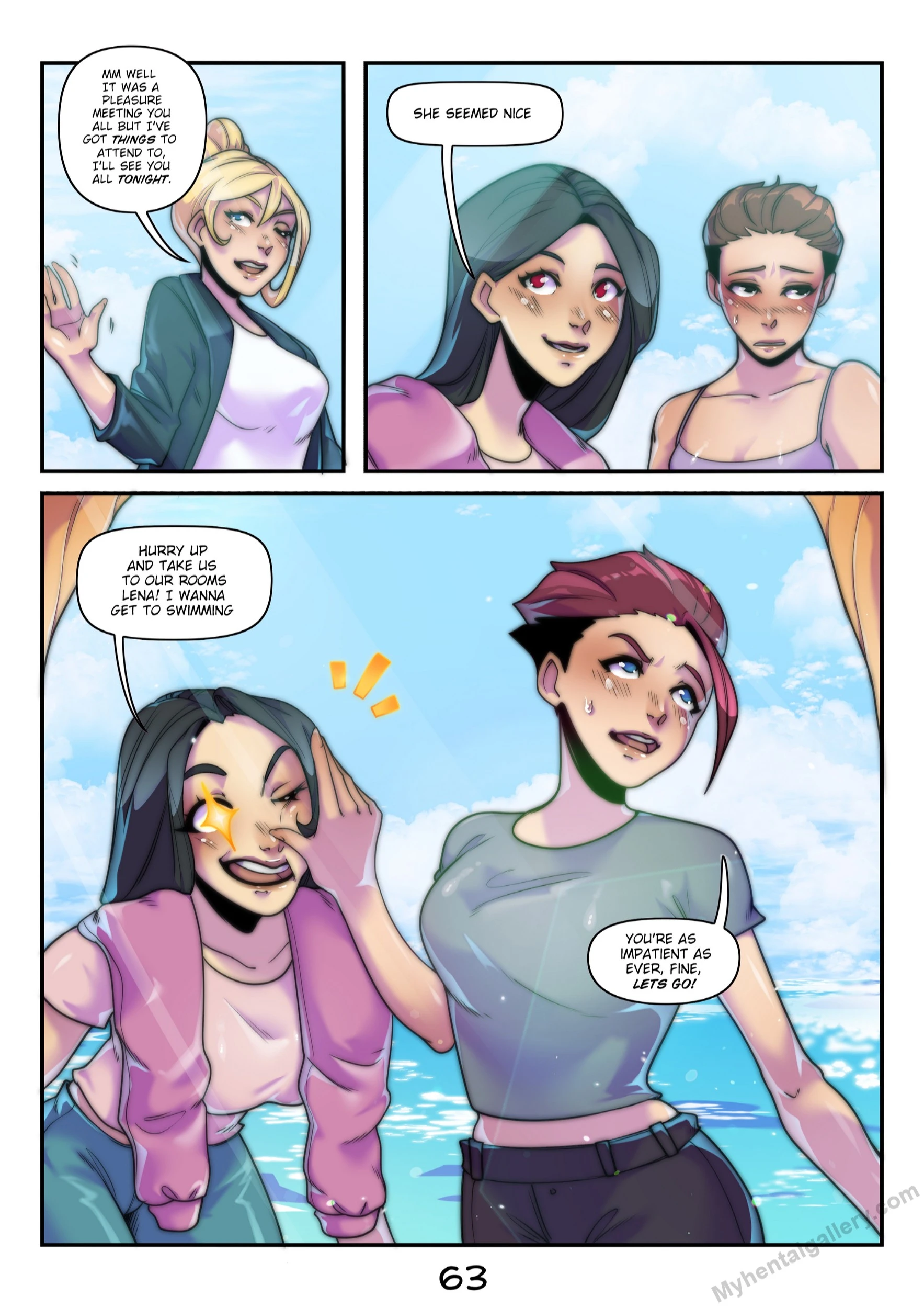 The Curse Of Spooky Island porn comic picture 63