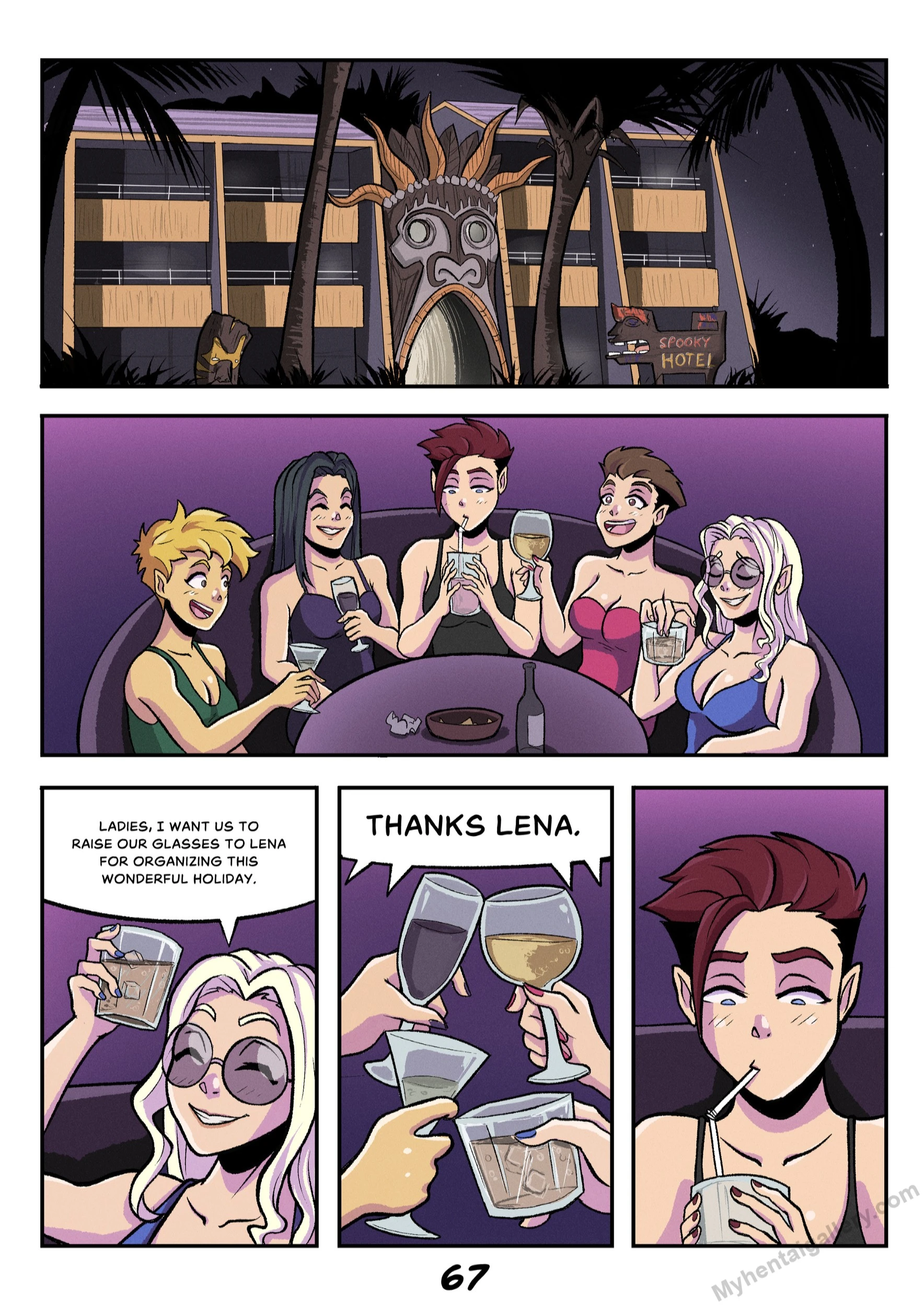 The Curse Of Spooky Island porn comic picture 67
