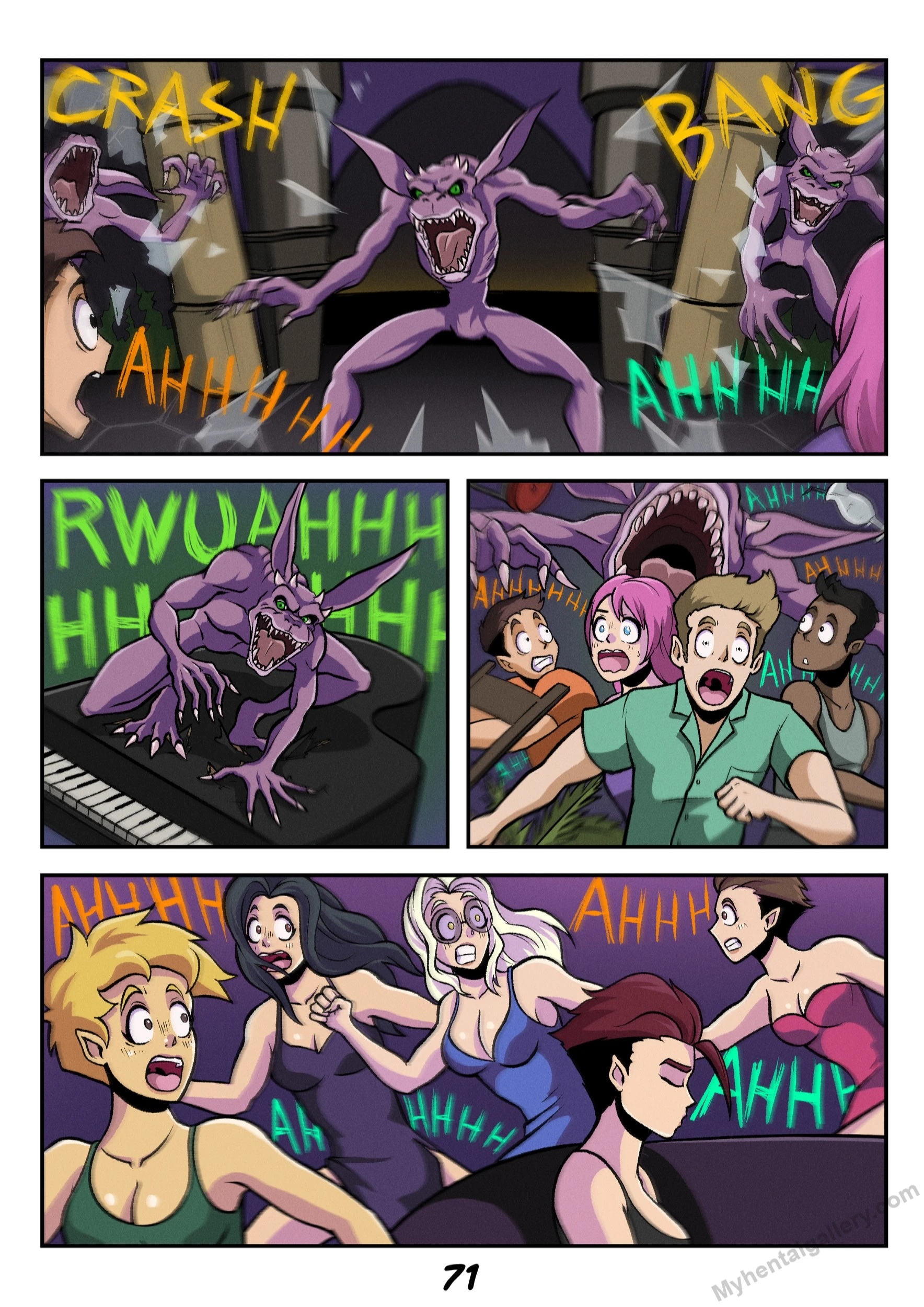 The Curse Of Spooky Island porn comic picture 71