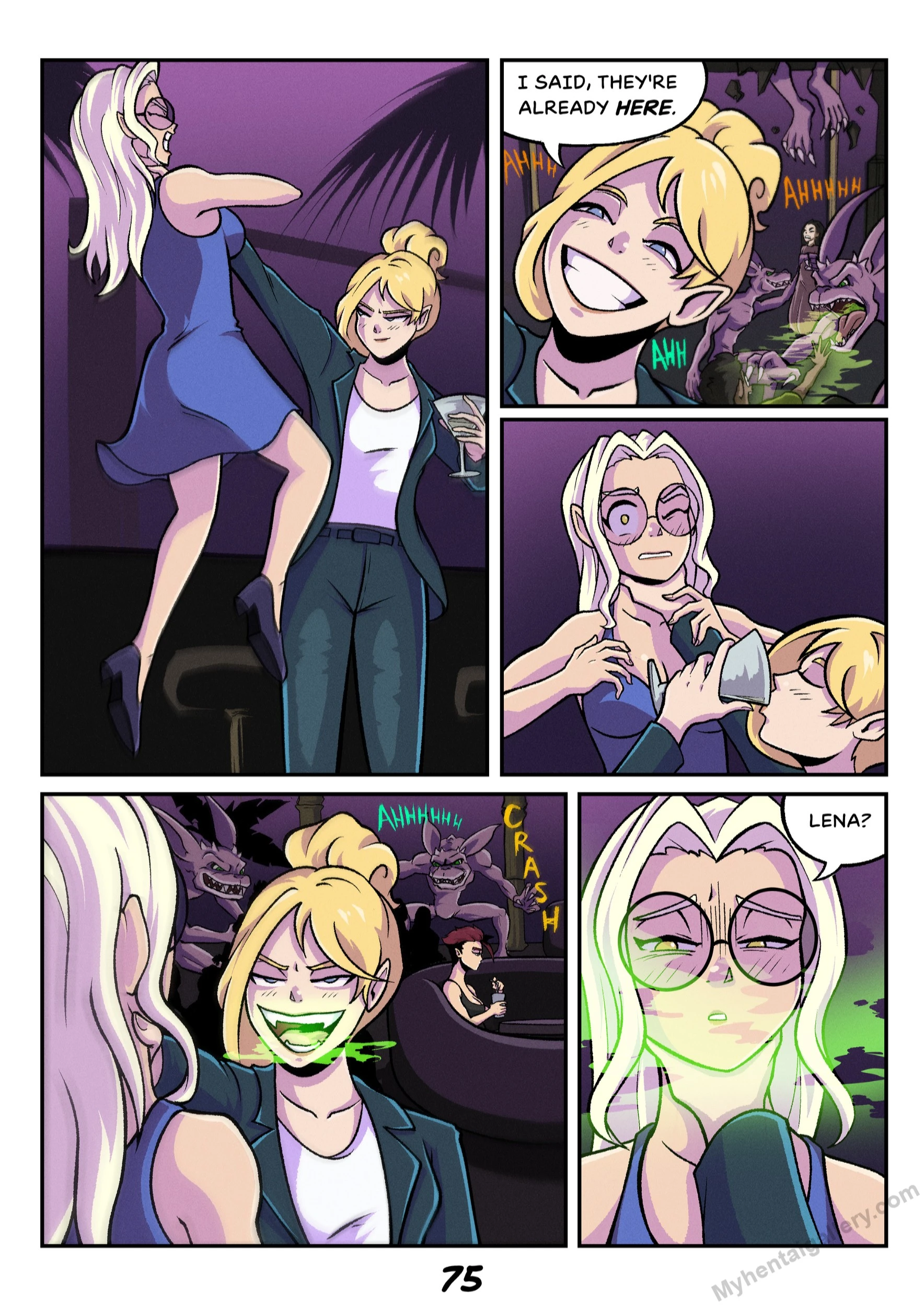 The Curse Of Spooky Island porn comic picture 75