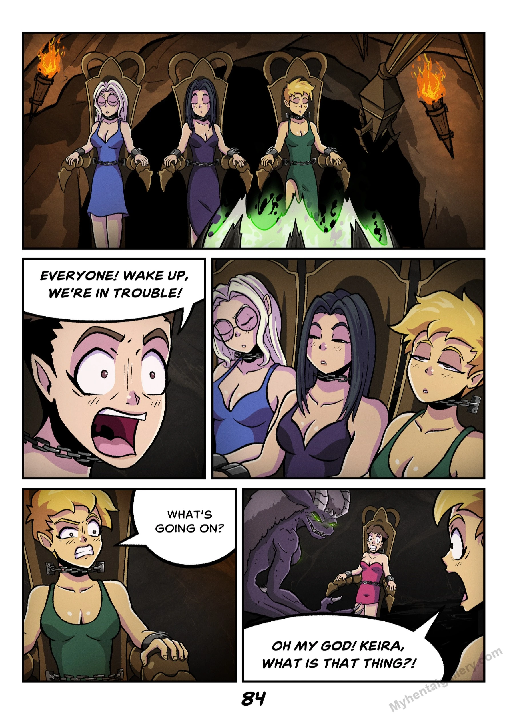 The Curse Of Spooky Island porn comic picture 85