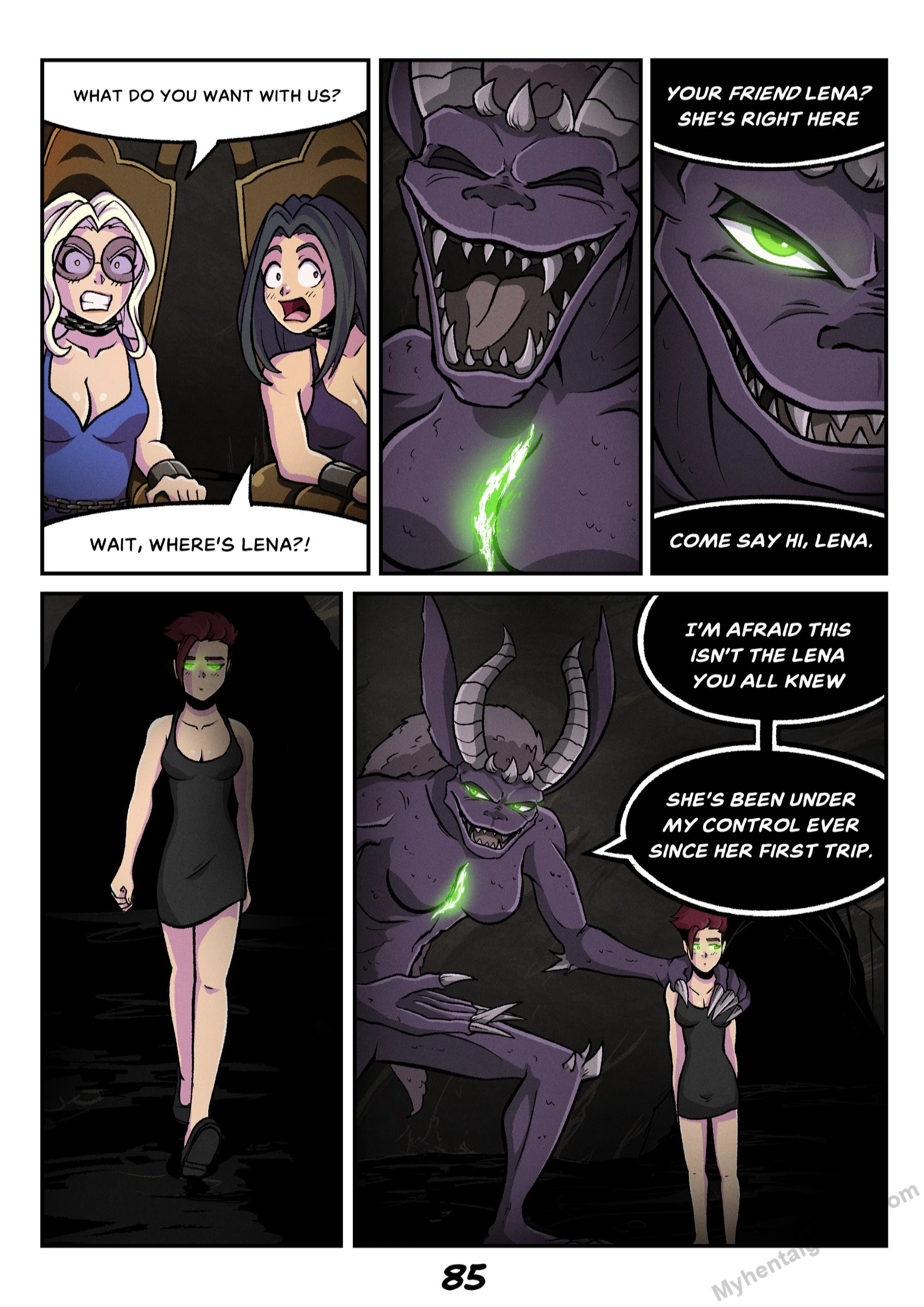The Curse Of Spooky Island porn comic picture 86