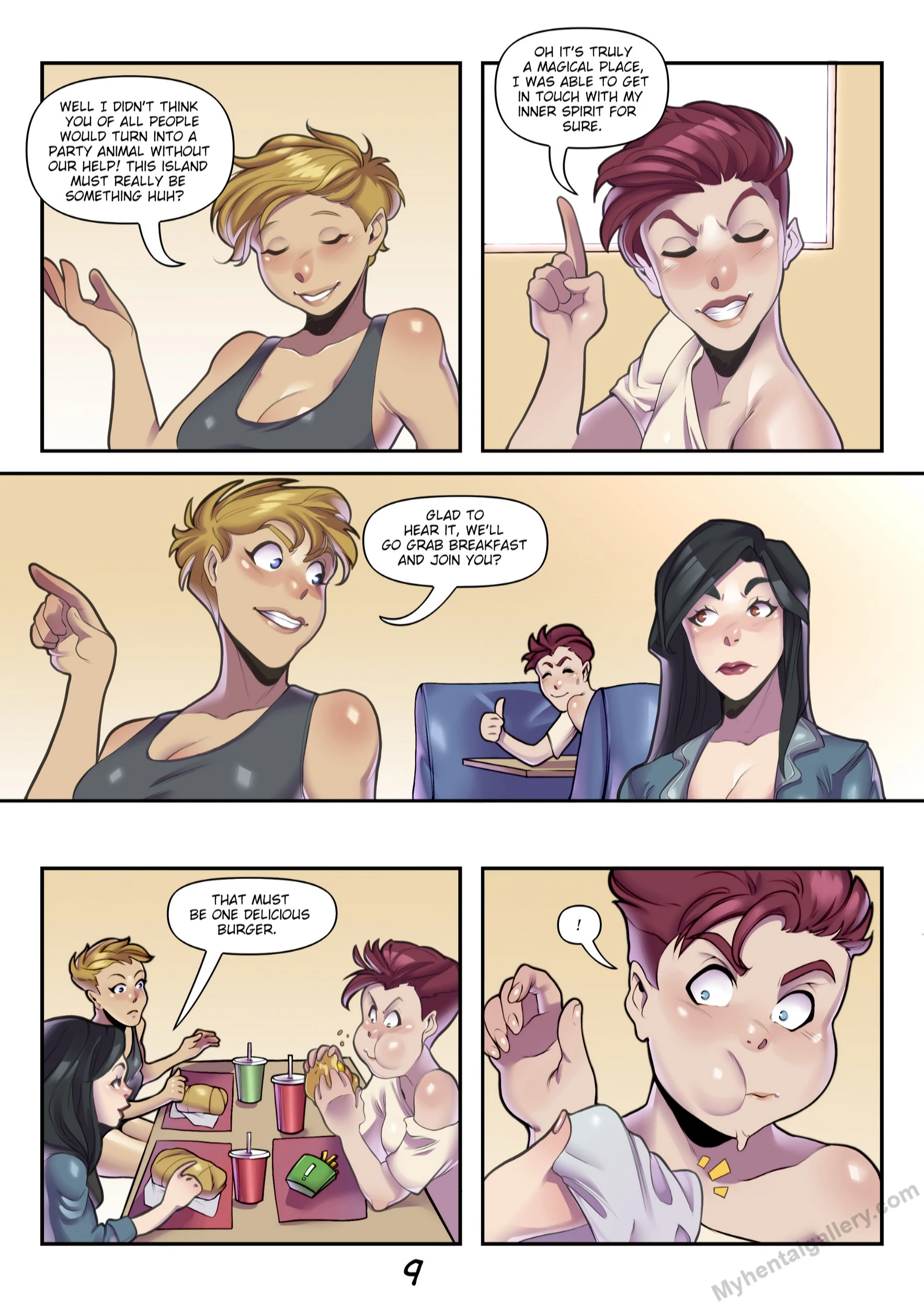 The Curse Of Spooky Island porn comic picture 9