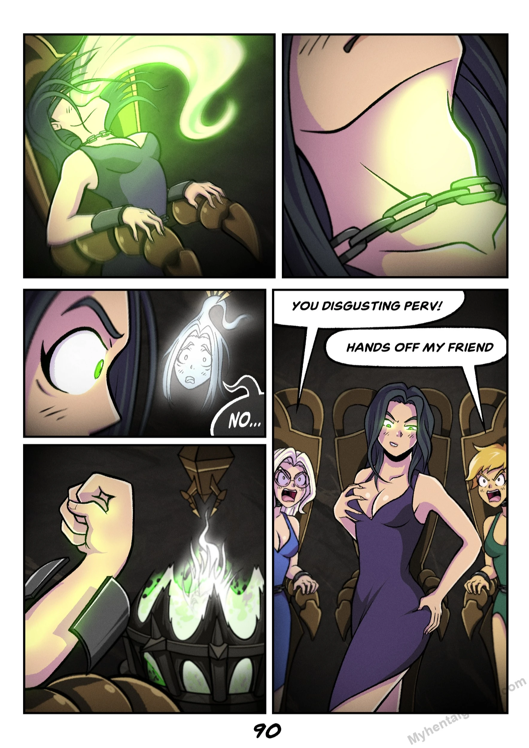 The Curse Of Spooky Island porn comic picture 91