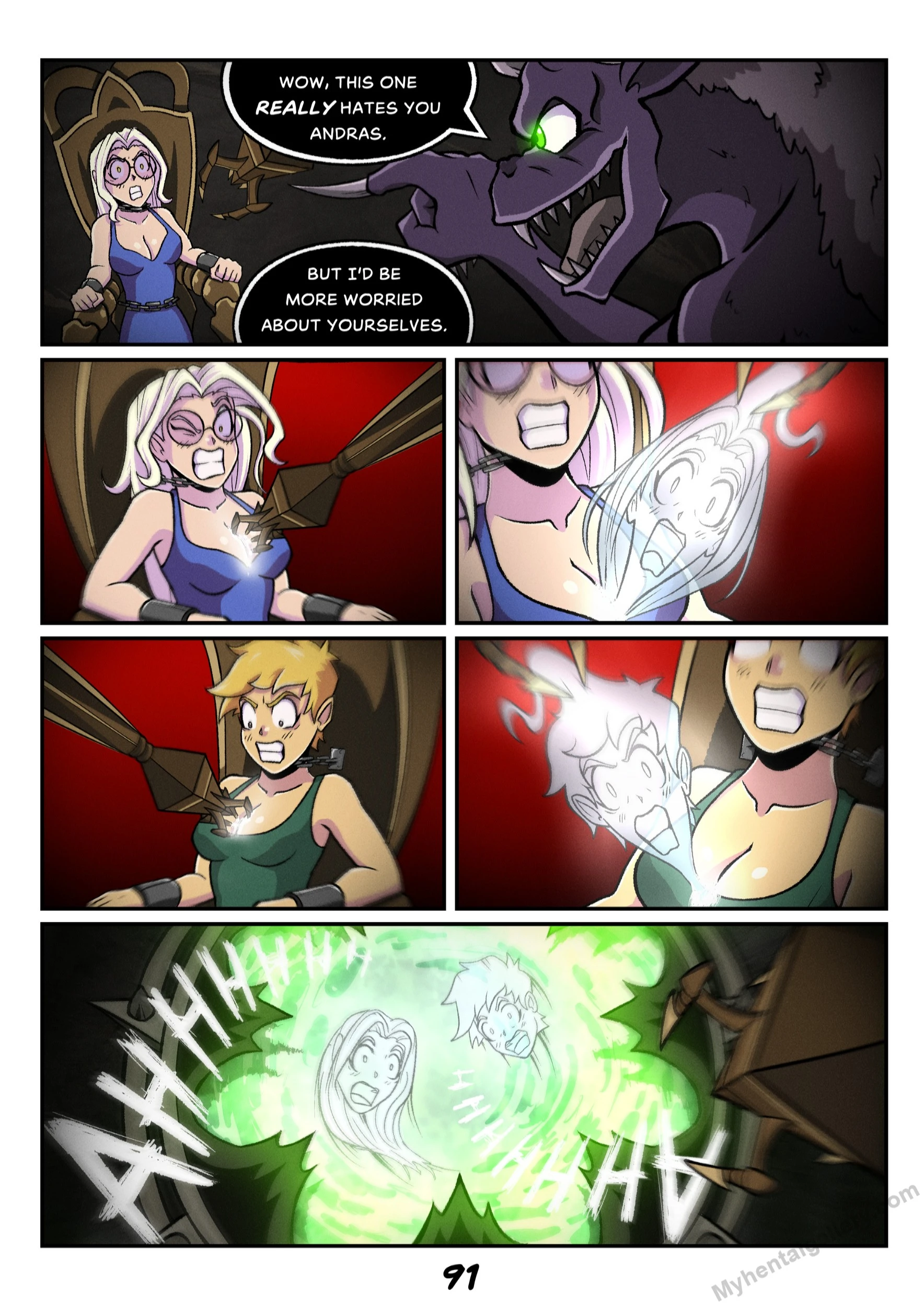 The Curse Of Spooky Island porn comic picture 92