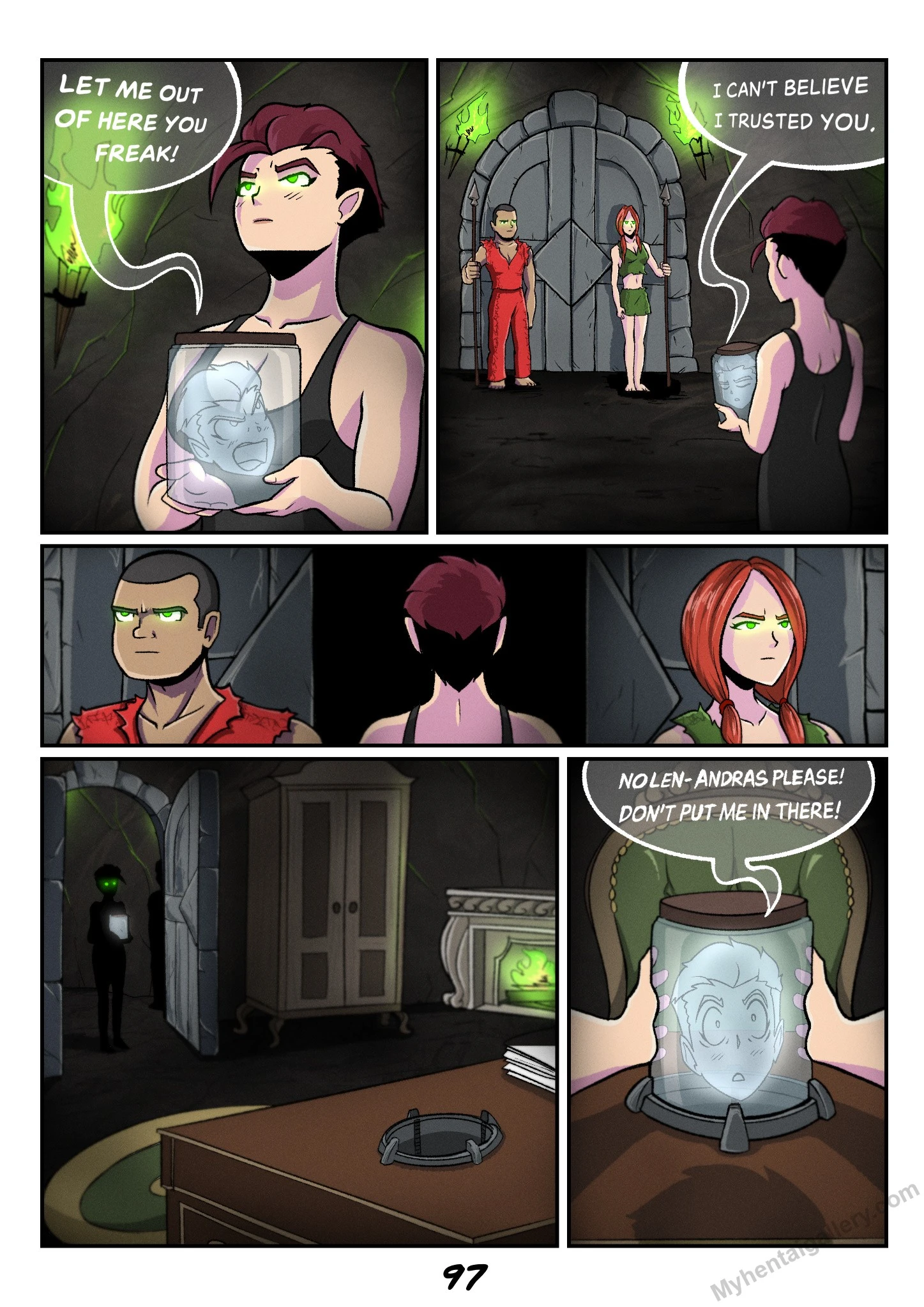 The Curse Of Spooky Island porn comic picture 98