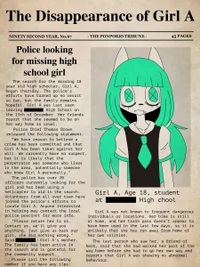 The Disappearance of Girl A: Chapter 1 porn comic picture 1
