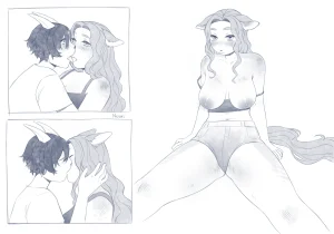 The first time with Bunny porn comic picture 1