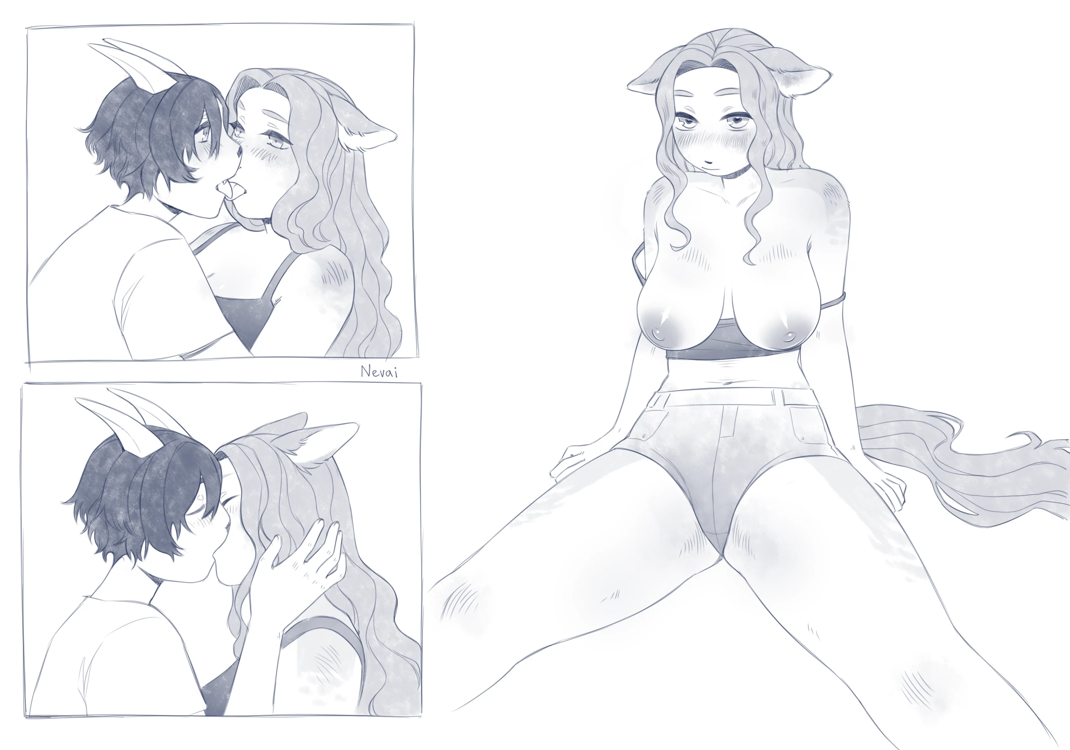 The first time with Bunny porn comic picture 1