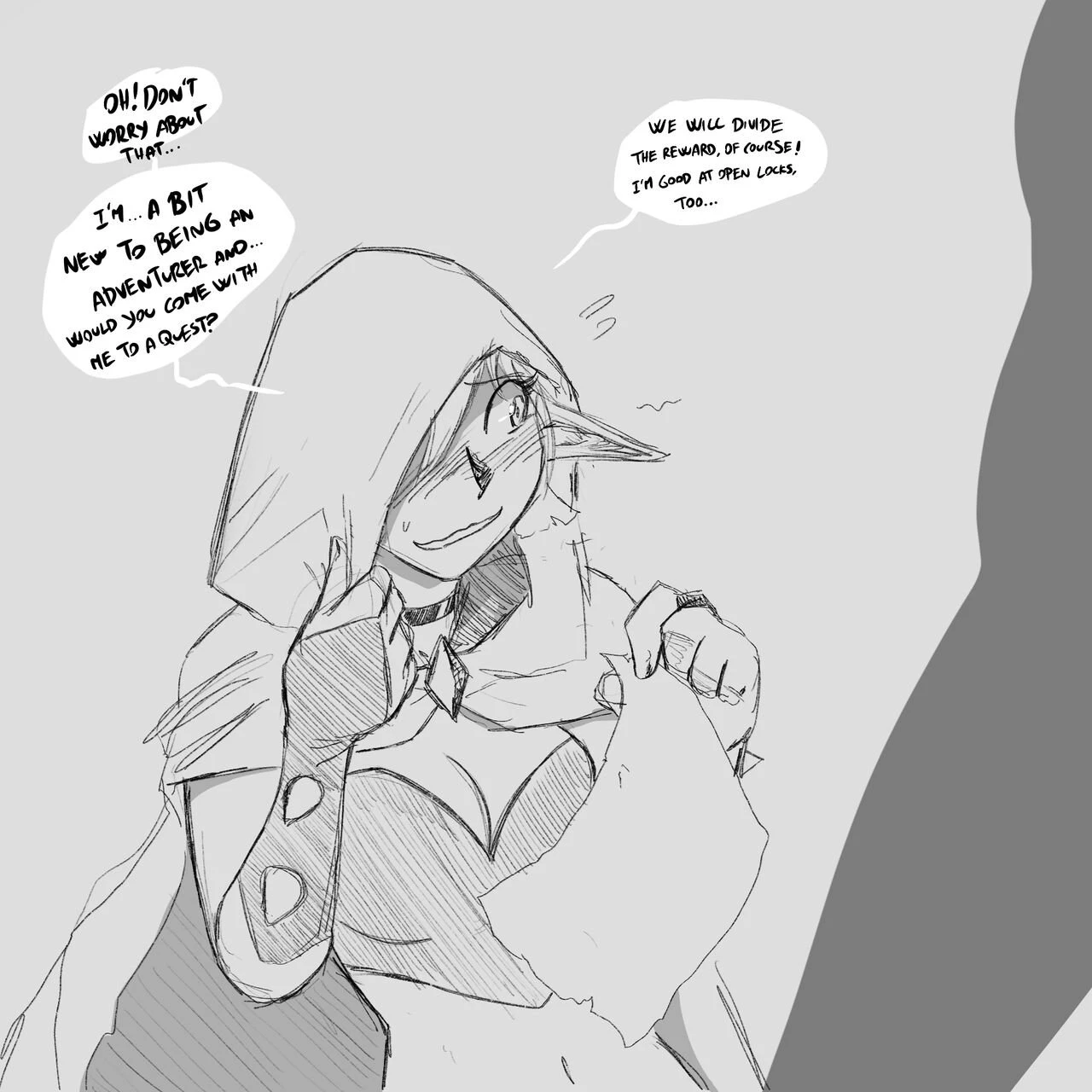 The Kinky Quest porn comic picture 13