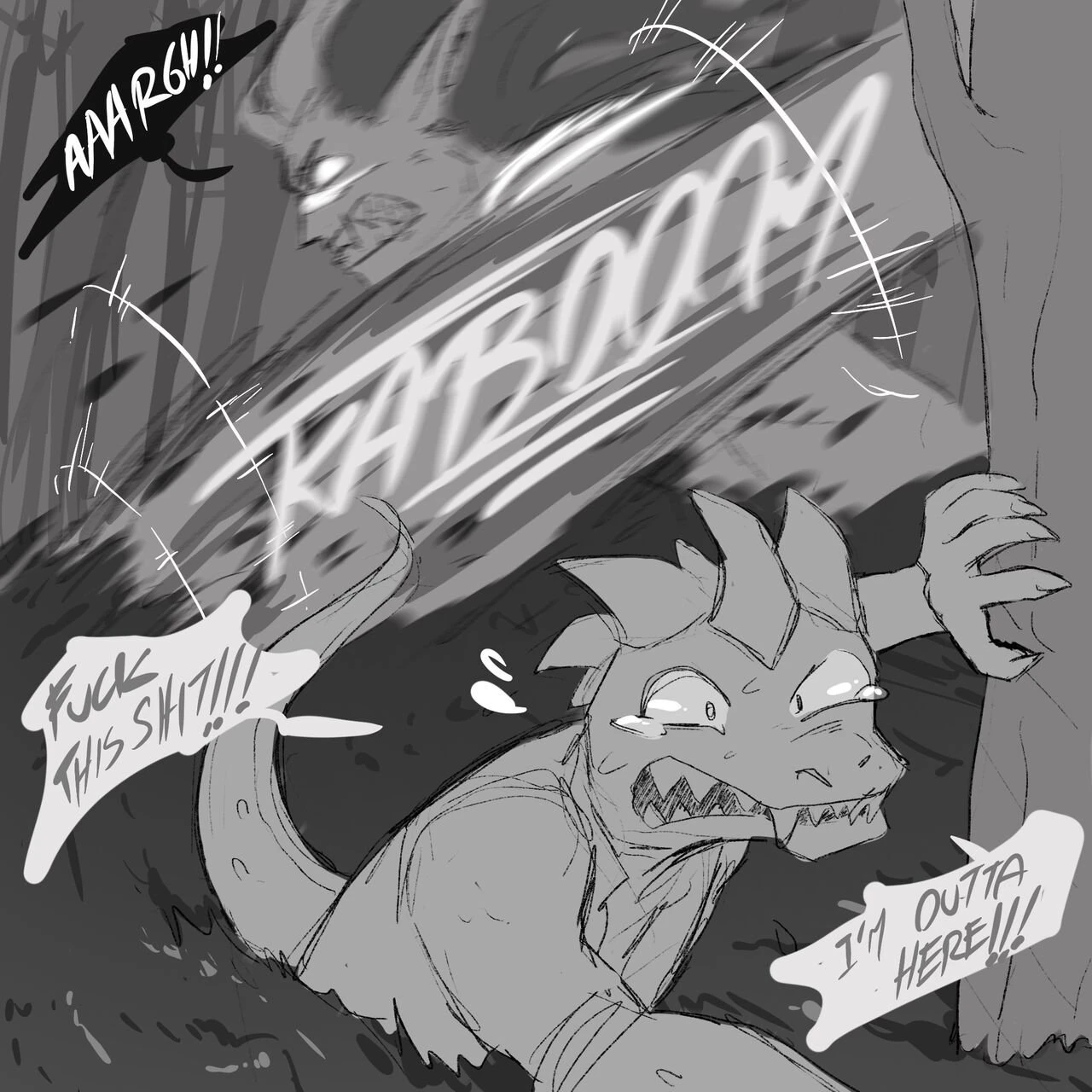 The Kinky Quest porn comic picture 48