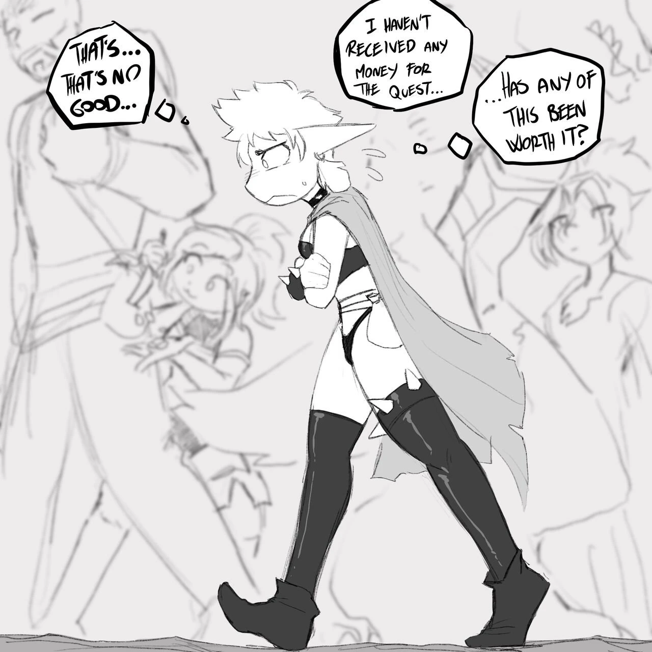 The Kinky Quest porn comic picture 92