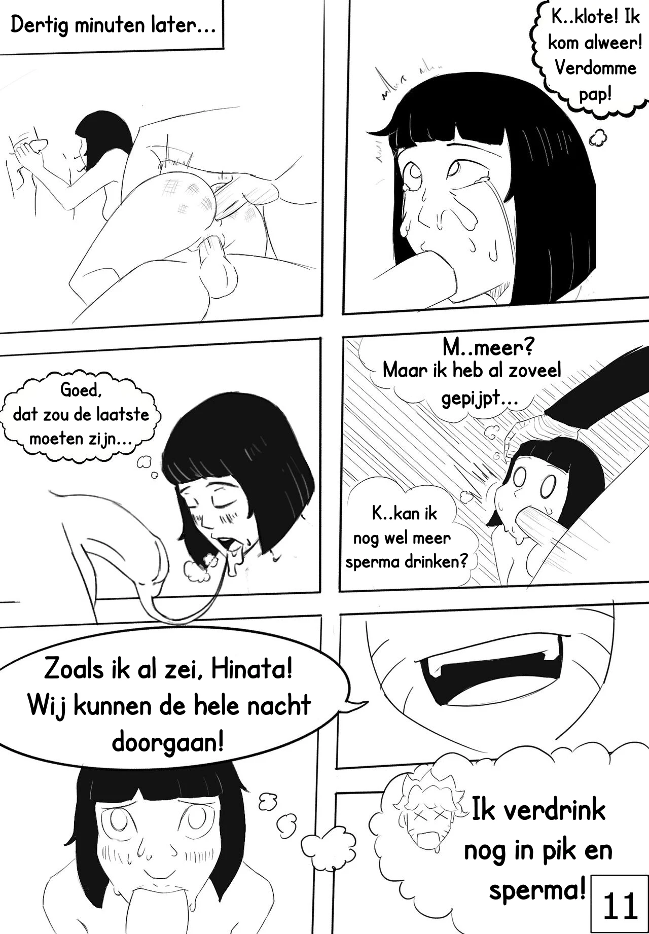 The Line between Son and Wife porn comic picture 12